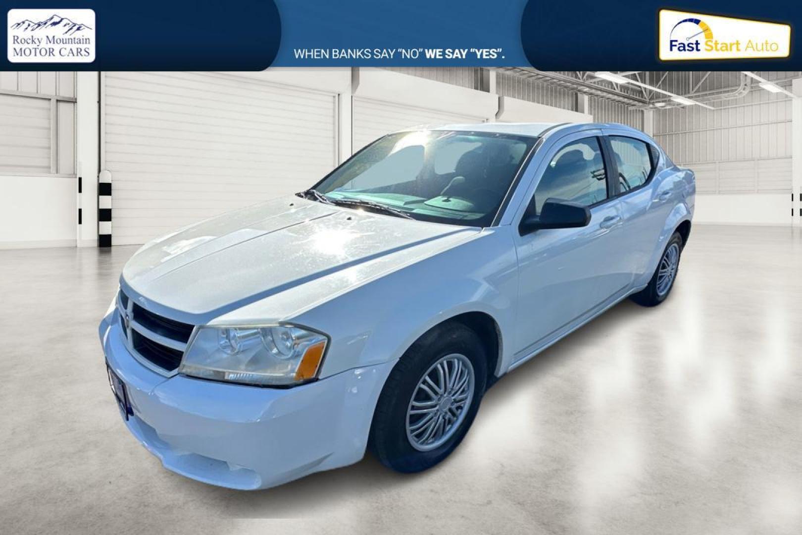2010 White Dodge Avenger SXT (1B3CC4FB9AN) with an 2.4L L4 DOHC 16V engine, 4-Speed Automatic transmission, located at 767 S State Road, Pleasant Grove, UT, 84062, (801) 785-1058, 40.354839, -111.736687 - Photo#6
