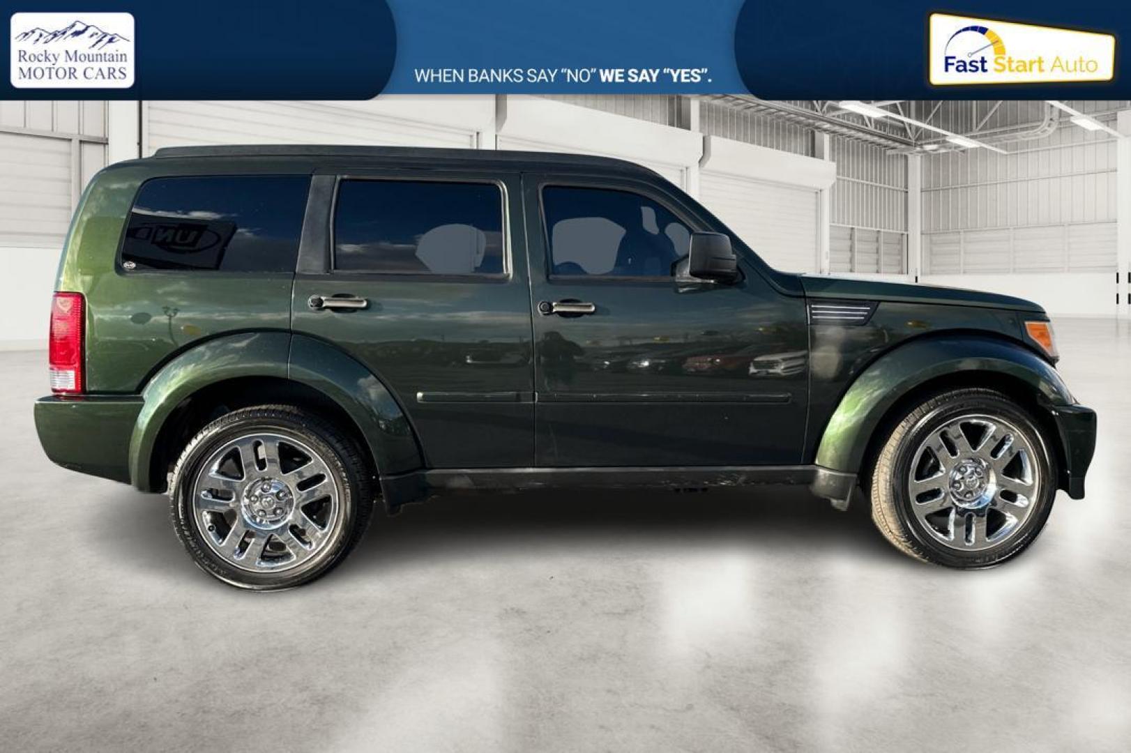 2010 Green Dodge Nitro Heat 2WD (1D4PT4GKXAW) with an 3.7L V6 SOHC 12V engine, 4-Speed Automatic transmission, located at 7755 State Street, Midvale, UT, 84047, (801) 753-9063, 40.610329, -111.890656 - Photo#1