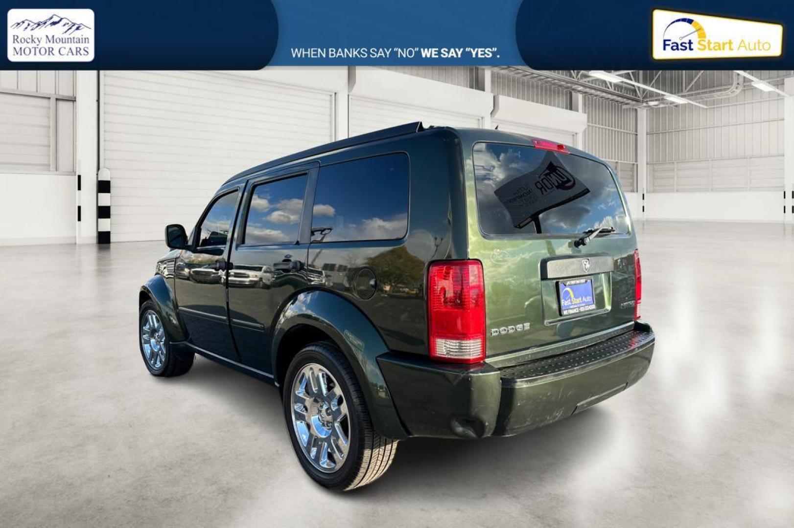 2010 Green Dodge Nitro Heat 2WD (1D4PT4GKXAW) with an 3.7L V6 SOHC 12V engine, 4-Speed Automatic transmission, located at 7755 State Street, Midvale, UT, 84047, (801) 753-9063, 40.610329, -111.890656 - Photo#5