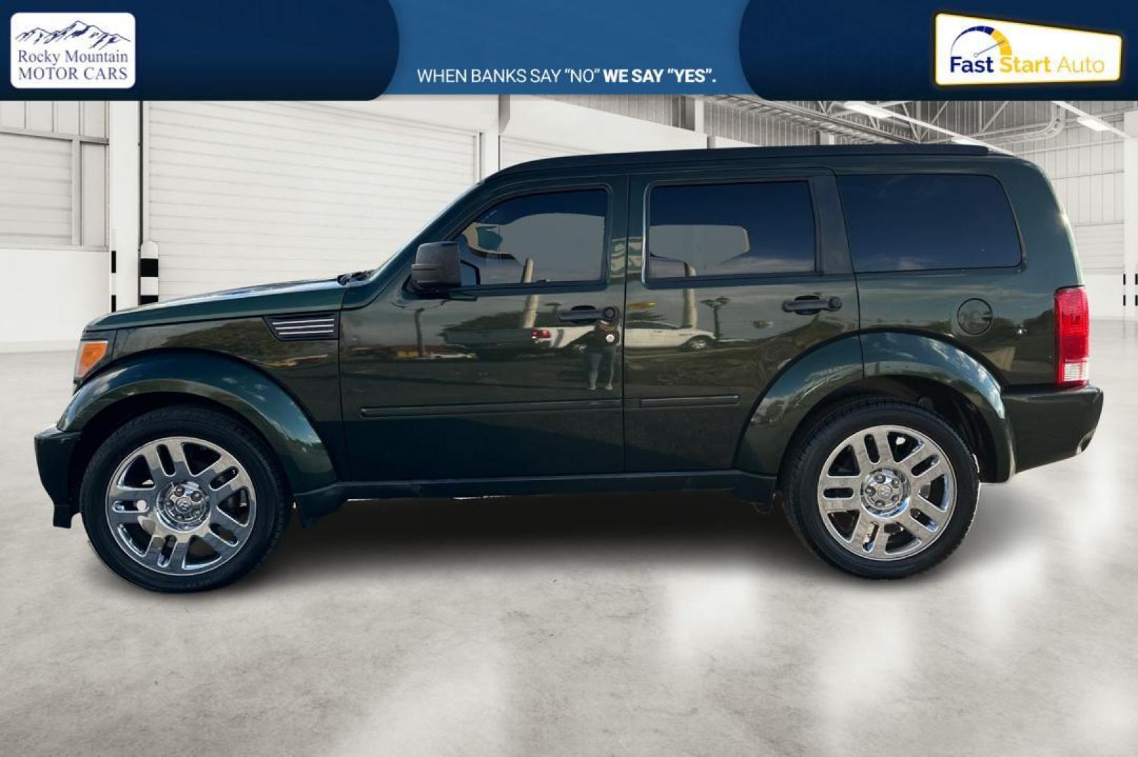 2010 Green Dodge Nitro Heat 2WD (1D4PT4GKXAW) with an 3.7L V6 SOHC 12V engine, 4-Speed Automatic transmission, located at 7755 State Street, Midvale, UT, 84047, (801) 753-9063, 40.610329, -111.890656 - Photo#6