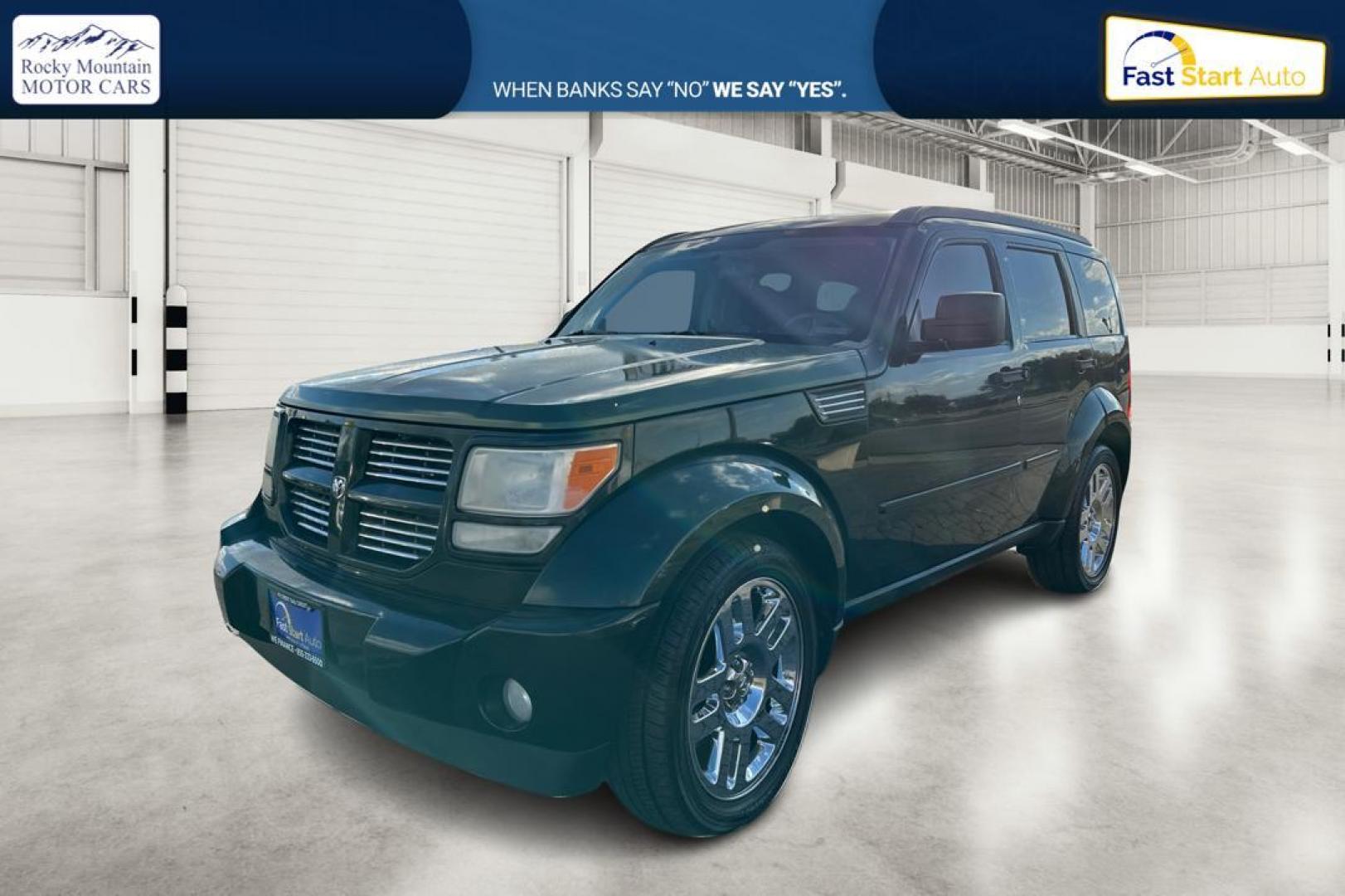 2010 Green Dodge Nitro Heat 2WD (1D4PT4GKXAW) with an 3.7L V6 SOHC 12V engine, 4-Speed Automatic transmission, located at 7755 State Street, Midvale, UT, 84047, (801) 753-9063, 40.610329, -111.890656 - Photo#8