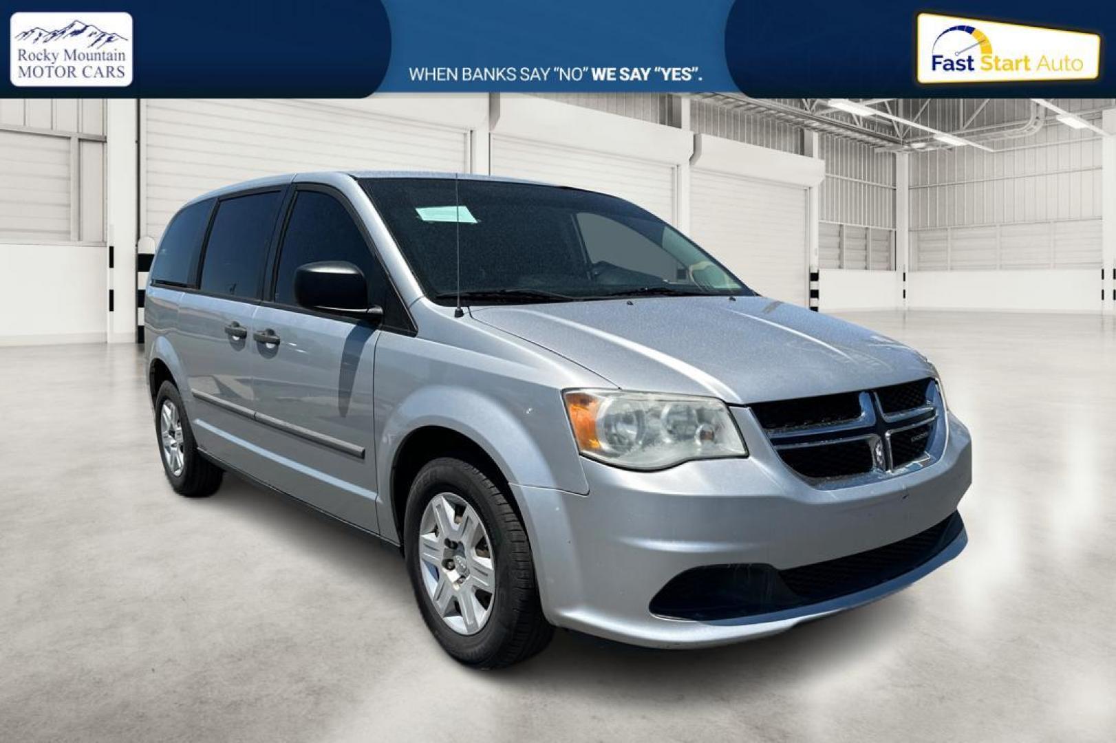 2011 Silver Dodge Grand Caravan Cargo Van (2D4RN1AGXBR) with an 3.6L V6 DOHC 24V engine, 4-Speed Automatic transmission, located at 7755 State Street, Midvale, UT, 84047, (801) 753-9063, 40.610329, -111.890656 - Photo#0