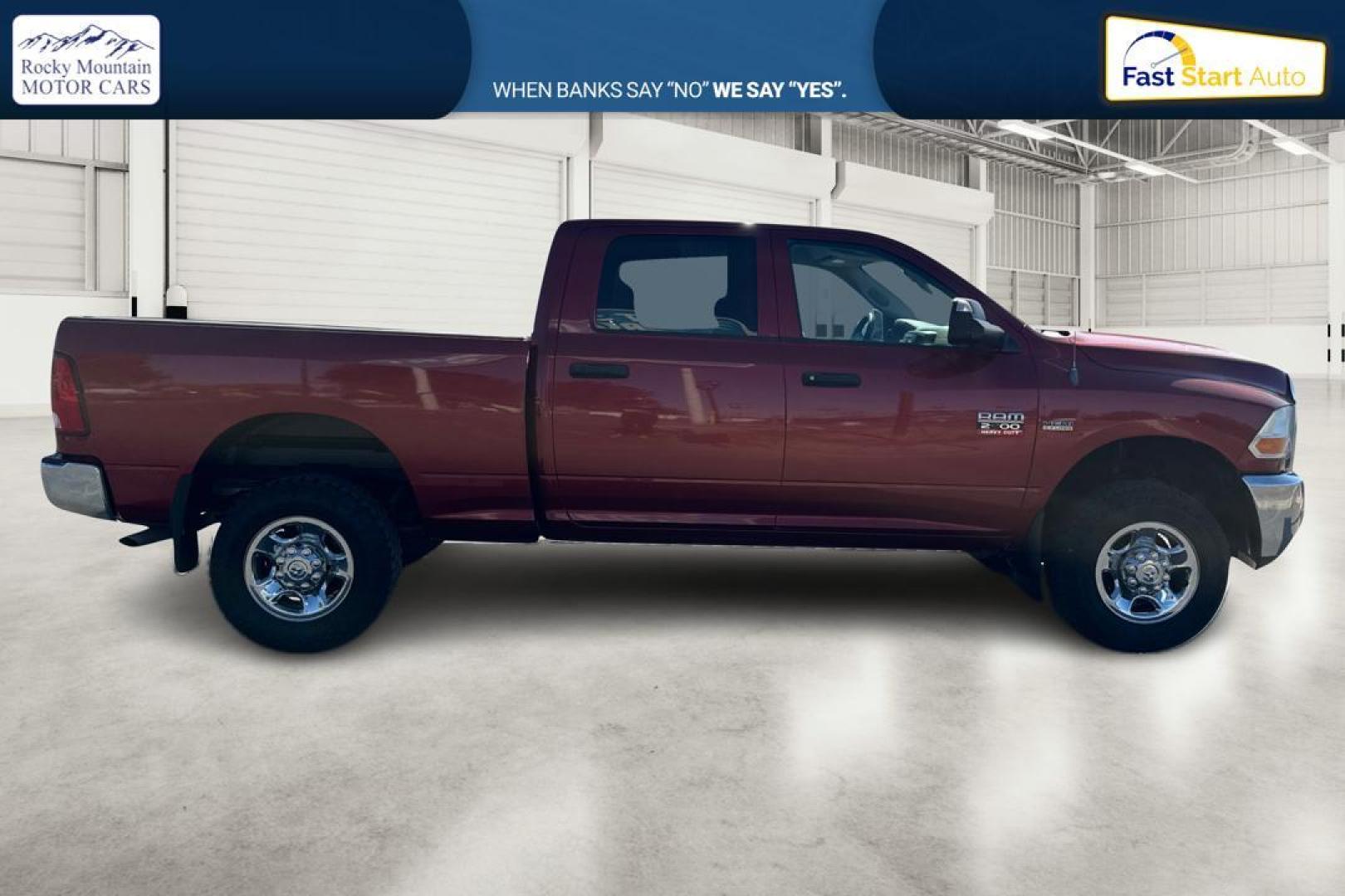 2011 Red Dodge Ram 2500 Power Wagon Crew Cab 4WD (3D7TT2CT3BG) with an 5.7L V8 OHV 16V engine, Automatic, 6-Spd w/Overdrive transmission, located at 7755 State Street, Midvale, UT, 84047, (801) 753-9063, 40.610329, -111.890656 - Photo#1