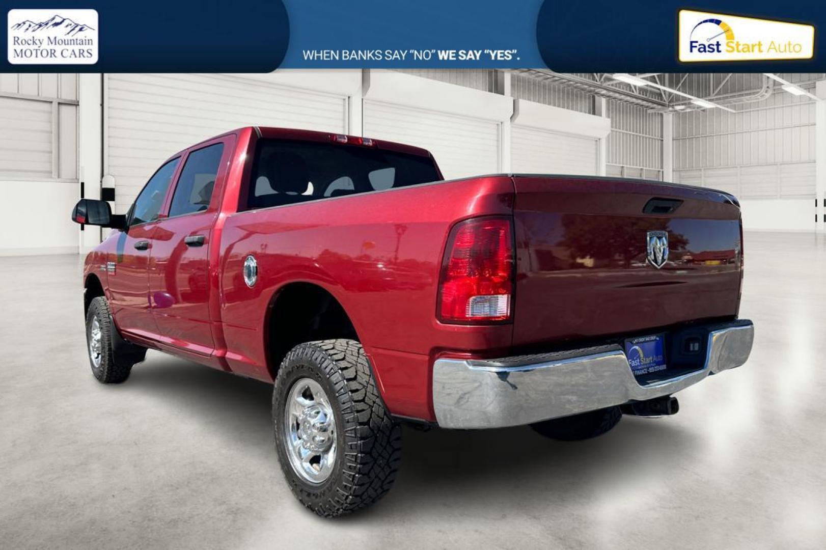 2011 Red Dodge Ram 2500 Power Wagon Crew Cab 4WD (3D7TT2CT3BG) with an 5.7L V8 OHV 16V engine, Automatic, 6-Spd w/Overdrive transmission, located at 7755 State Street, Midvale, UT, 84047, (801) 753-9063, 40.610329, -111.890656 - Photo#5