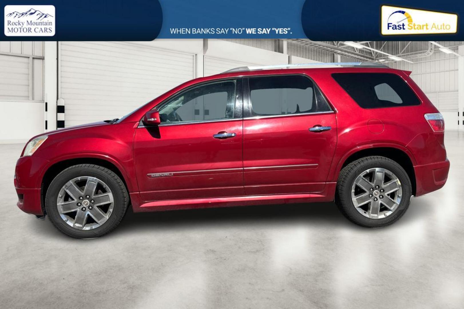 2012 Red GMC Acadia Denali FWD (1GKKRTEDXCJ) with an 3.6L V6 DOHC 24V engine, 6-Speed Automatic transmission, located at 7755 State Street, Midvale, UT, 84047, (801) 753-9063, 40.610329, -111.890656 - Photo#6