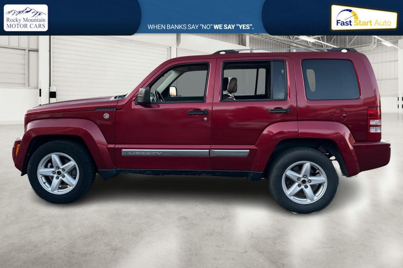 2012 Red Jeep Liberty Limited 4WD (1C4PJMCK5CW) with an 3.7L V6 SOHC 12V engine, 4-Speed Automatic transmission, located at 344 S Washington Blvd, Ogden, UT, 84404, (801) 399-1799, 41.255482, -111.970848 - Photo#6