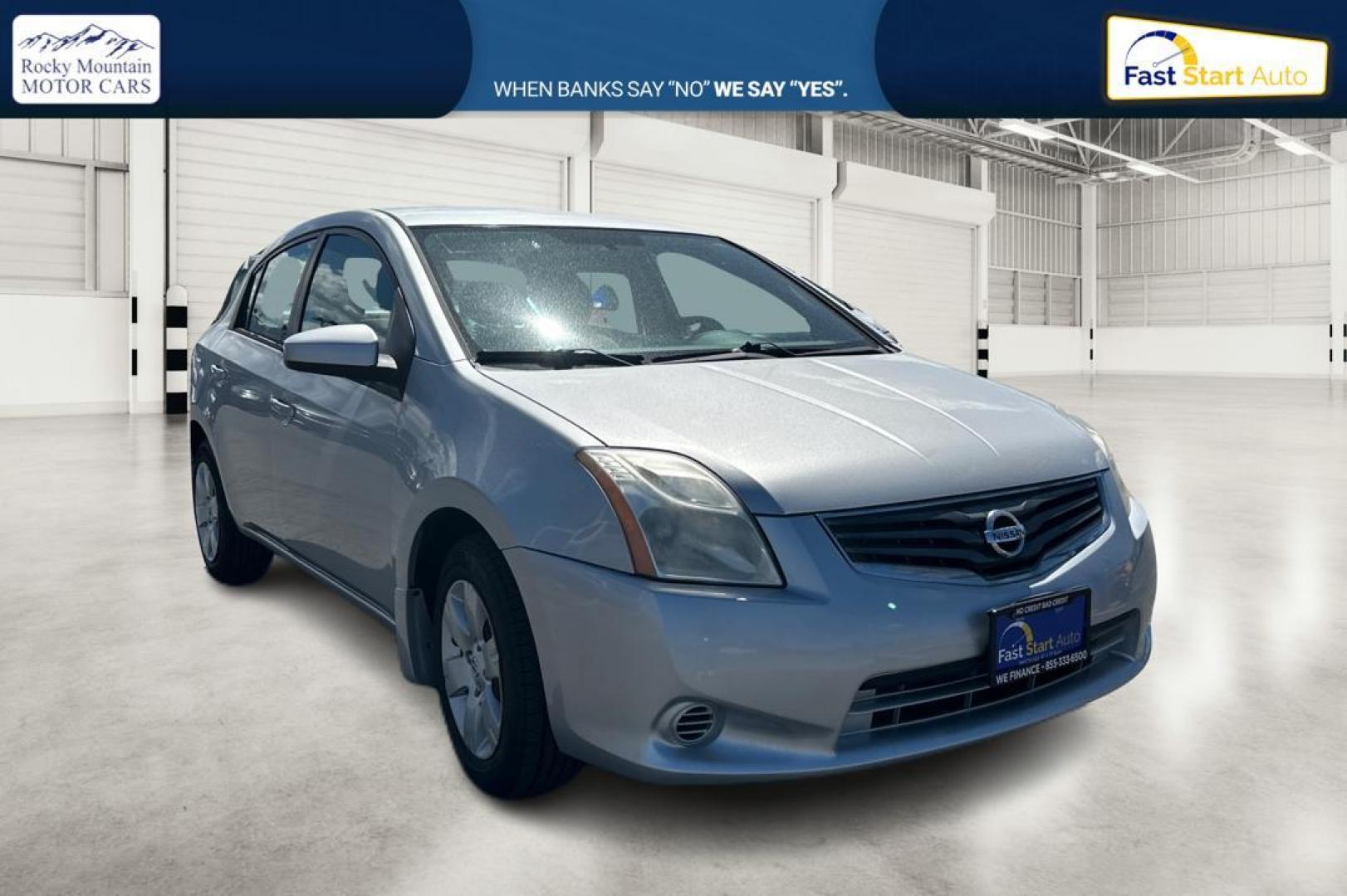 2012 Silver Nissan Sentra 2.0 (3N1AB6AP5CL) with an 2.0L L4 DOHC 16V engine, Continuously Variable Transmission transmission, located at 7755 State Street, Midvale, UT, 84047, (801) 753-9063, 40.610329, -111.890656 - Photo#0