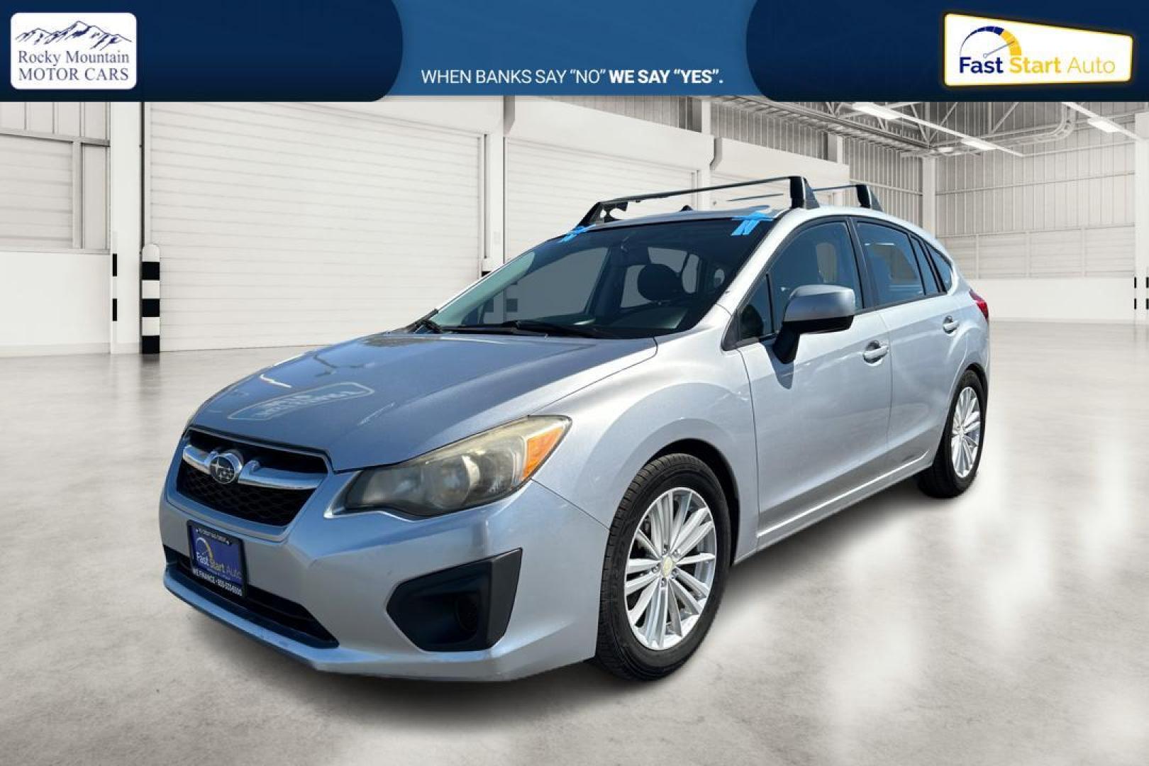 2012 Silver Subaru Impreza Premium Plus 5-Door+S/R (JF1GPAD65CH) with an 2.0L H4 DOHC 16V engine, Continuously Variable Transmission transmission, located at 7755 State Street, Midvale, UT, 84047, (801) 753-9063, 40.610329, -111.890656 - Photo#6