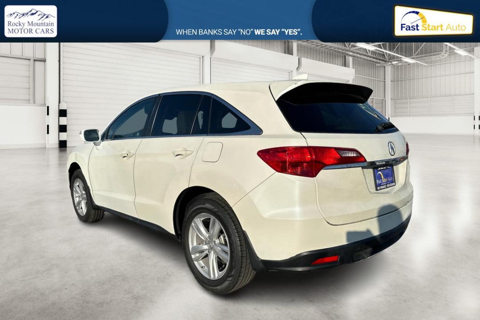 2013 White Acura RDX 6-Spd AT (5J8TB3H35DL) with an 2.3L L4 DOHC 16V engine, 6-Speed Automatic transmission, located at 344 S Washington Blvd, Ogden, UT, 84404, (801) 399-1799, 41.255482, -111.970848 - Photo#5