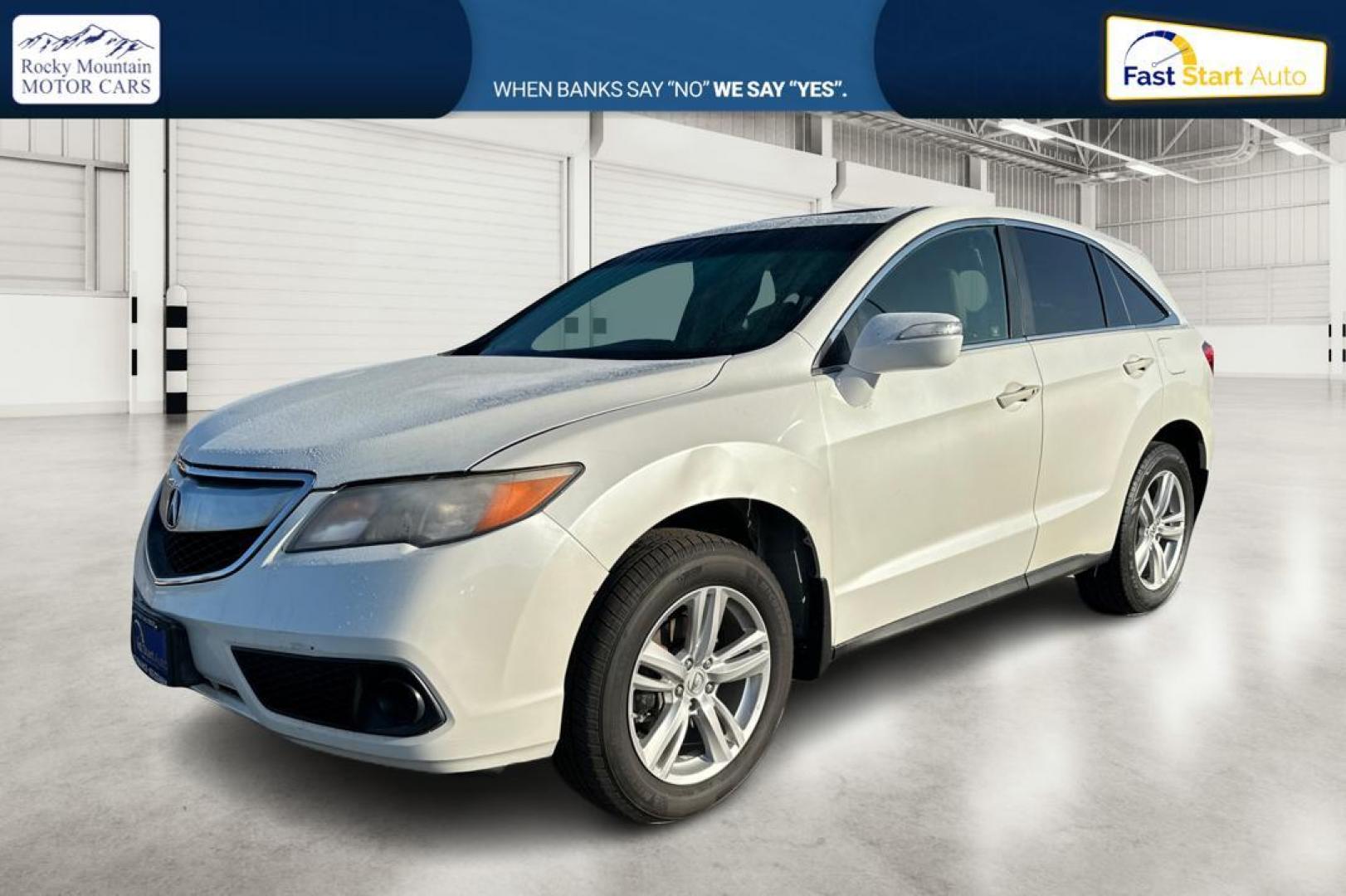 2013 White Acura RDX 6-Spd AT (5J8TB3H35DL) with an 2.3L L4 DOHC 16V engine, 6-Speed Automatic transmission, located at 344 S Washington Blvd, Ogden, UT, 84404, (801) 399-1799, 41.255482, -111.970848 - Photo#8