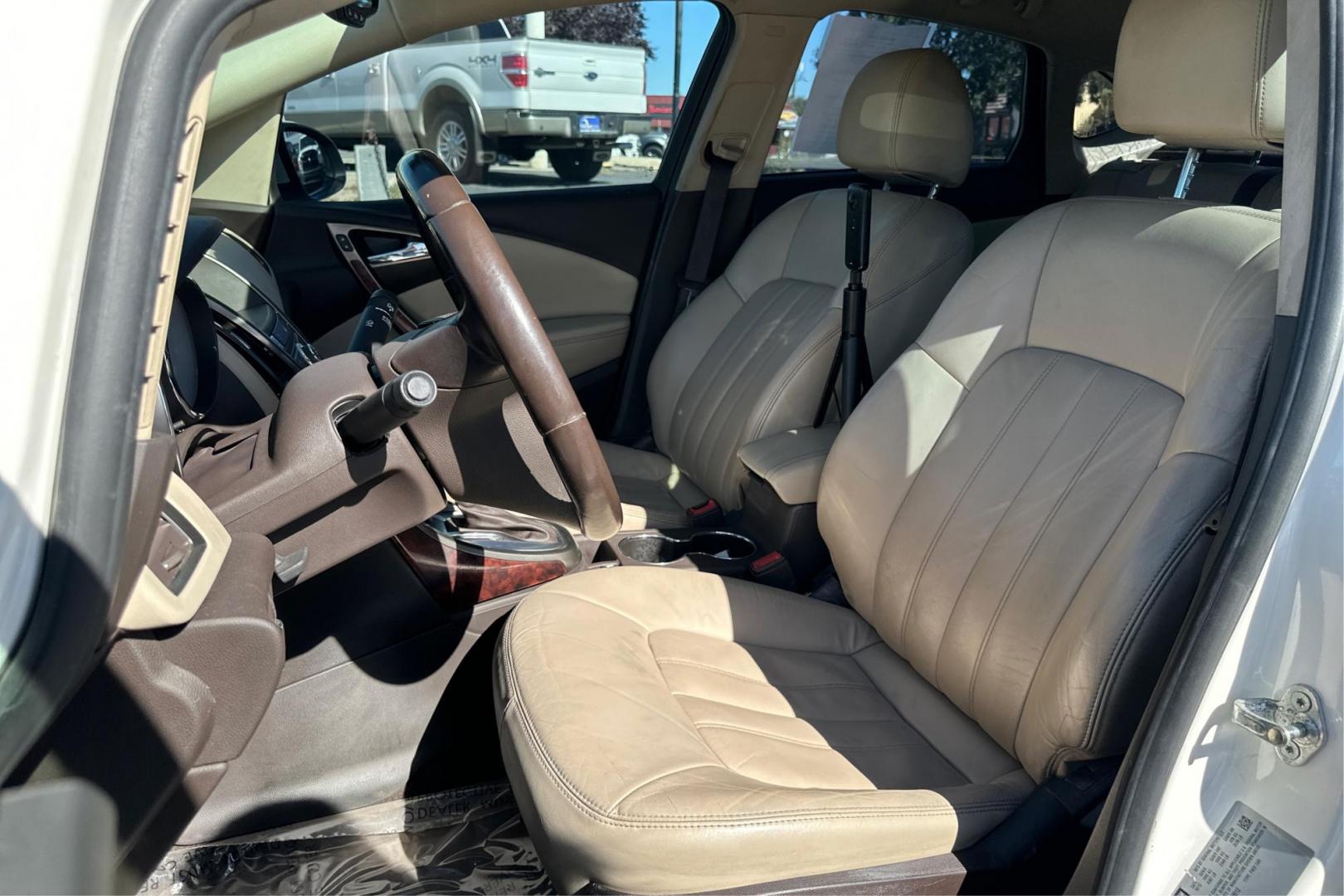 2013 White Buick Verano Leather (1G4PS5SK9D4) with an 2.4L L4 DOHC 16V FFV engine, 6-Speed Automatic transmission, located at 7755 State Street, Midvale, UT, 84047, (801) 753-9063, 40.610329, -111.890656 - Photo#14