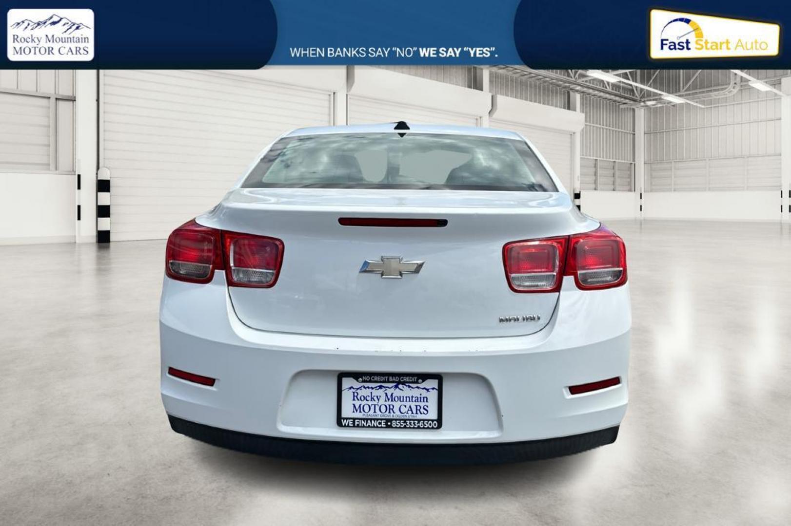 2013 White Chevrolet Malibu LS Fleet (1G11A5SA6DF) with an 2.5L L4 DOHC 16V engine, 6-Speed Automatic transmission, located at 344 S Washington Blvd, Ogden, UT, 84404, (801) 399-1799, 41.255482, -111.970848 - Photo#3