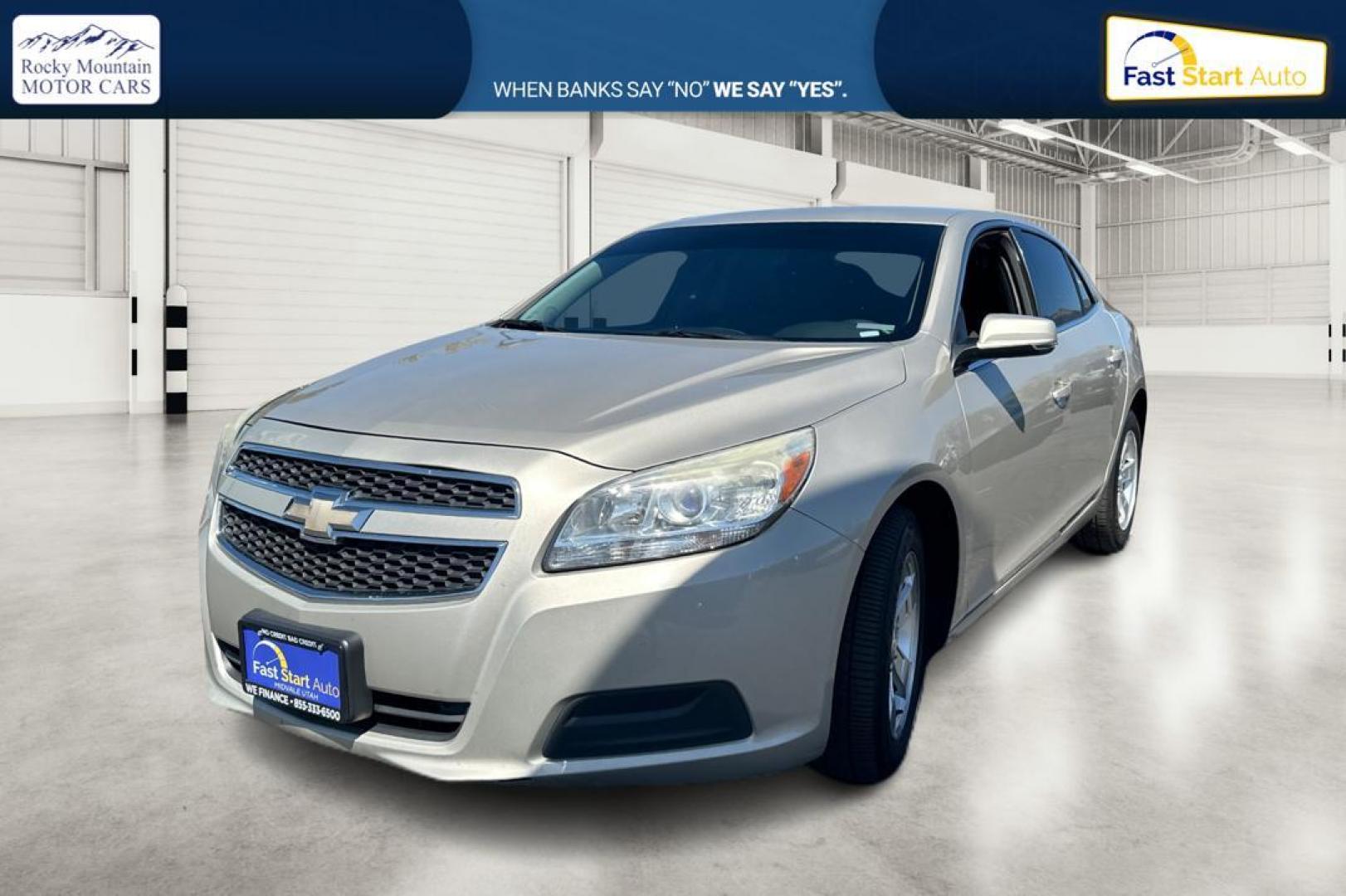 2013 Silver Chevrolet Malibu 1LT (1G11C5SA9DF) with an 2.5L L4 DOHC 16V engine, 6-Speed Automatic transmission, located at 344 S Washington Blvd, Ogden, UT, 84404, (801) 399-1799, 41.255482, -111.970848 - Photo#6