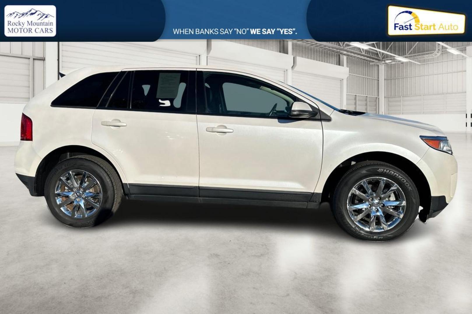 2013 White Ford Edge SEL FWD (2FMDK3JC8DB) with an 3.5L V6 DOHC 24V engine, 6-Speed Automatic transmission, located at 7755 State Street, Midvale, UT, 84047, (801) 753-9063, 40.610329, -111.890656 - Photo#1