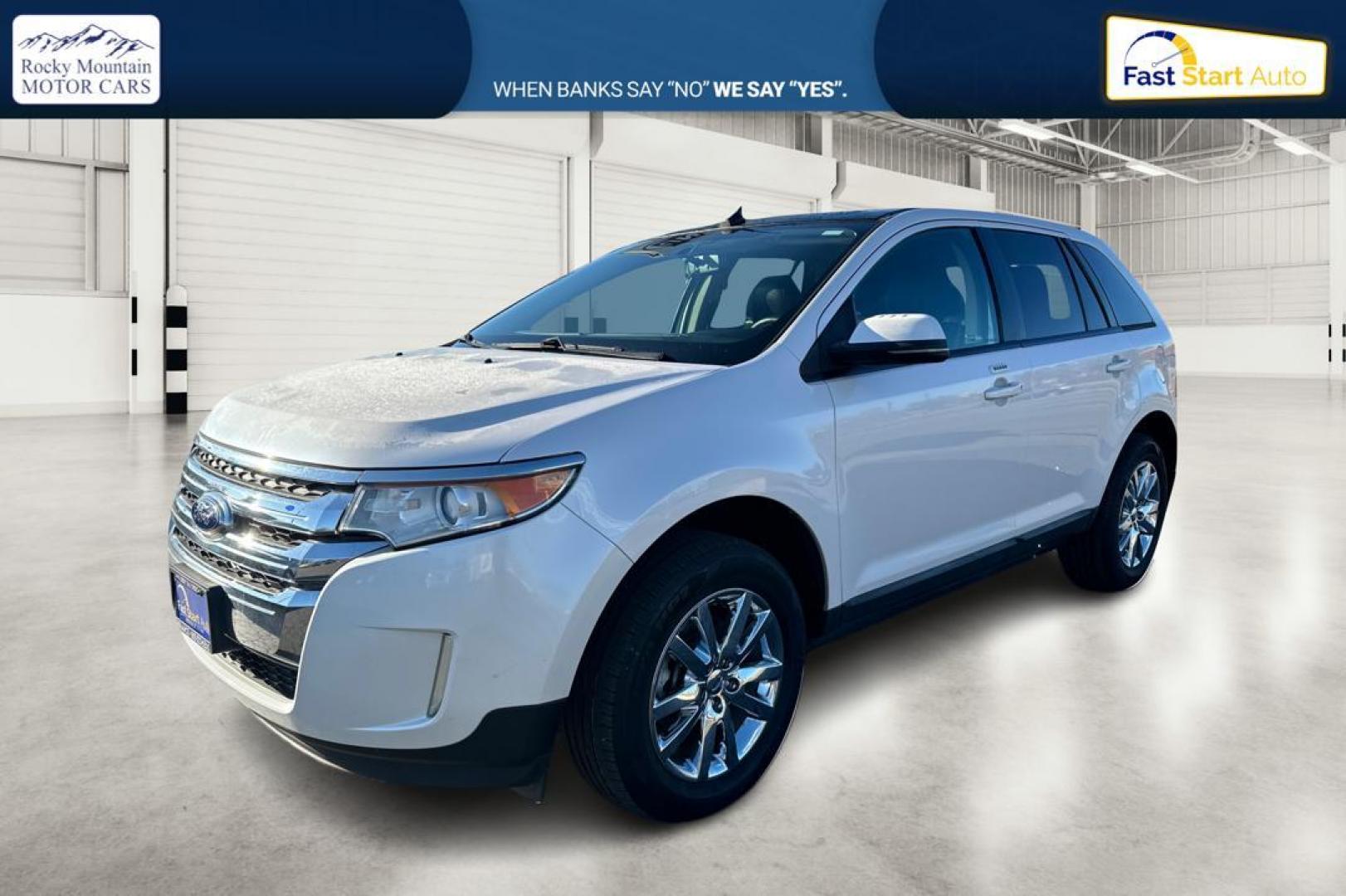 2013 White Ford Edge SEL FWD (2FMDK3JC8DB) with an 3.5L V6 DOHC 24V engine, 6-Speed Automatic transmission, located at 7755 State Street, Midvale, UT, 84047, (801) 753-9063, 40.610329, -111.890656 - Photo#8