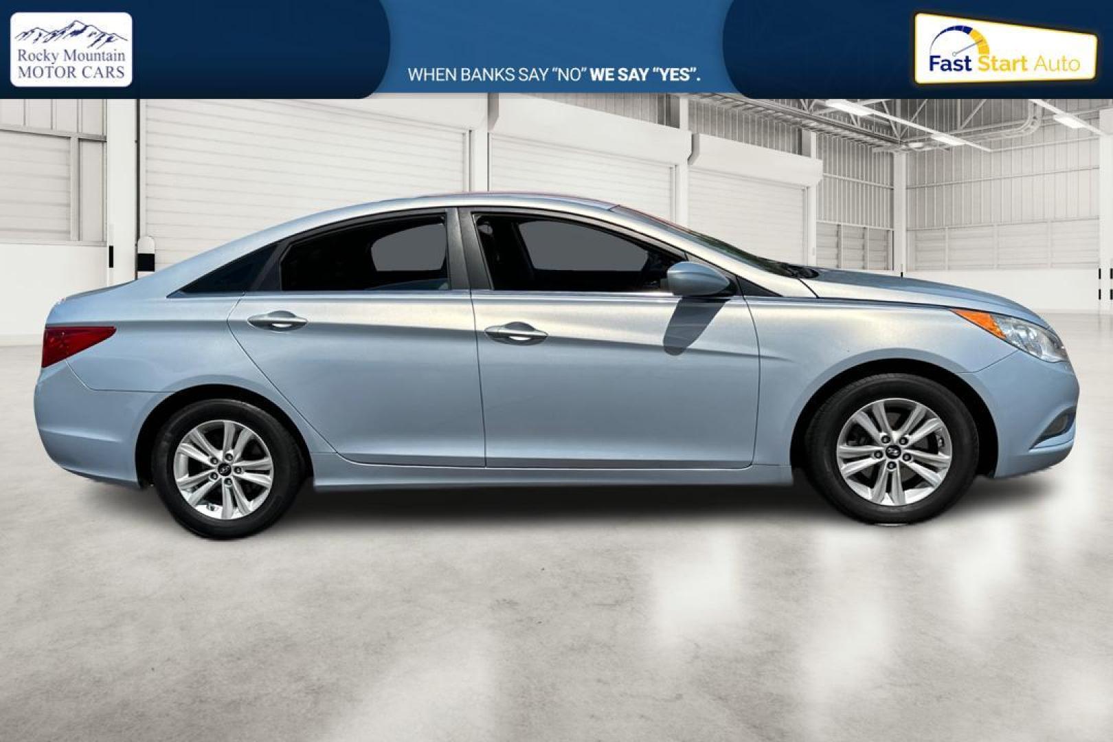 2013 Silver Hyundai Sonata GLS (5NPEB4AC1DH) with an 2.4L L4 DOHC 16V engine, 6-Speed Automatic transmission, located at 344 S Washington Blvd, Ogden, UT, 84404, (801) 399-1799, 41.255482, -111.970848 - Photo#1