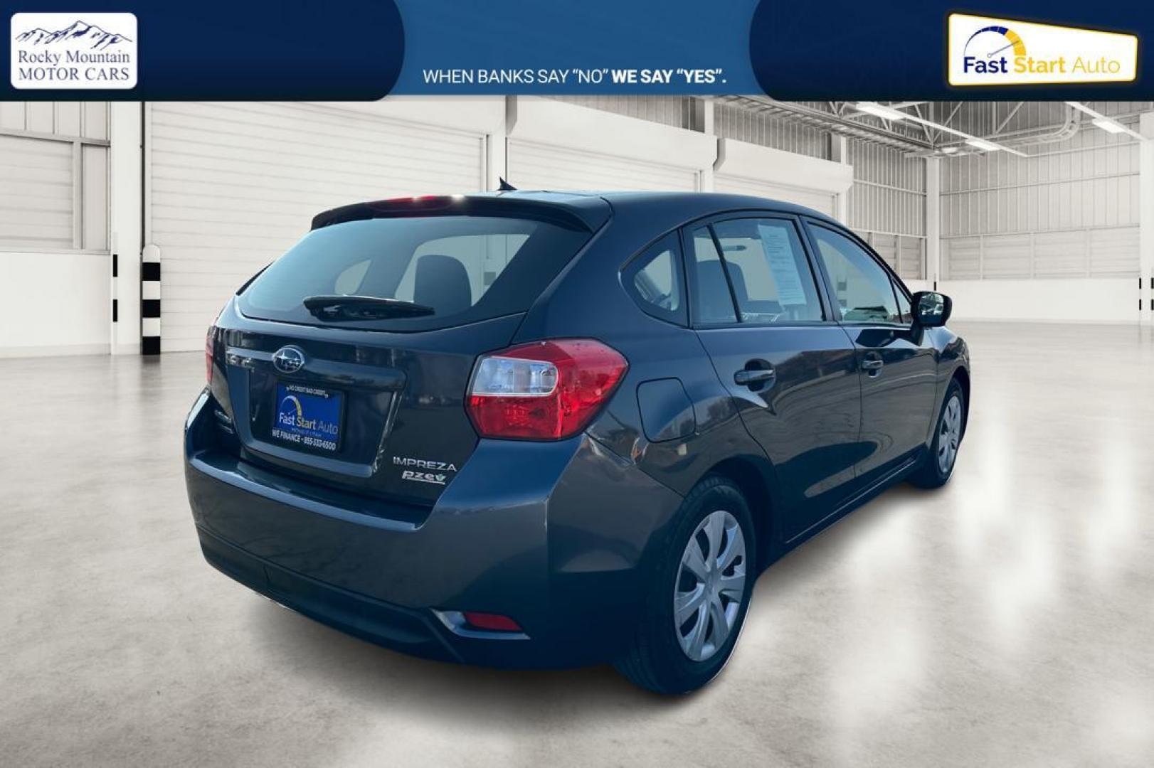 2013 Gray Subaru Impreza Base 5-Door (JF1GPAA63DG) with an 2.0L H4 DOHC 16V engine, Continuously Variable Transmission transmission, located at 7755 State Street, Midvale, UT, 84047, (801) 753-9063, 40.610329, -111.890656 - Photo#2