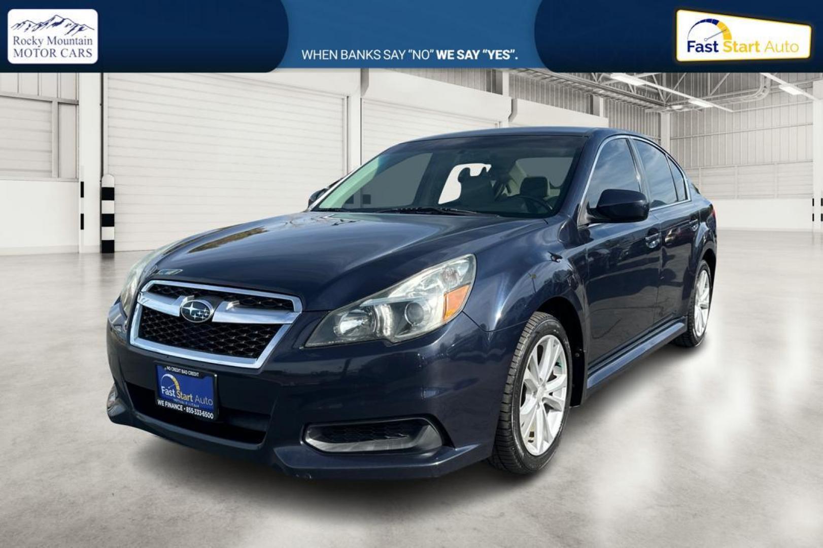 2013 Blue Subaru Legacy 2.5i Premium (4S3BMBC63D3) with an 2.5L H4 SOHC 16V engine, Continuously Variable Transmission transmission, located at 7755 State Street, Midvale, UT, 84047, (801) 753-9063, 40.610329, -111.890656 - Photo#8