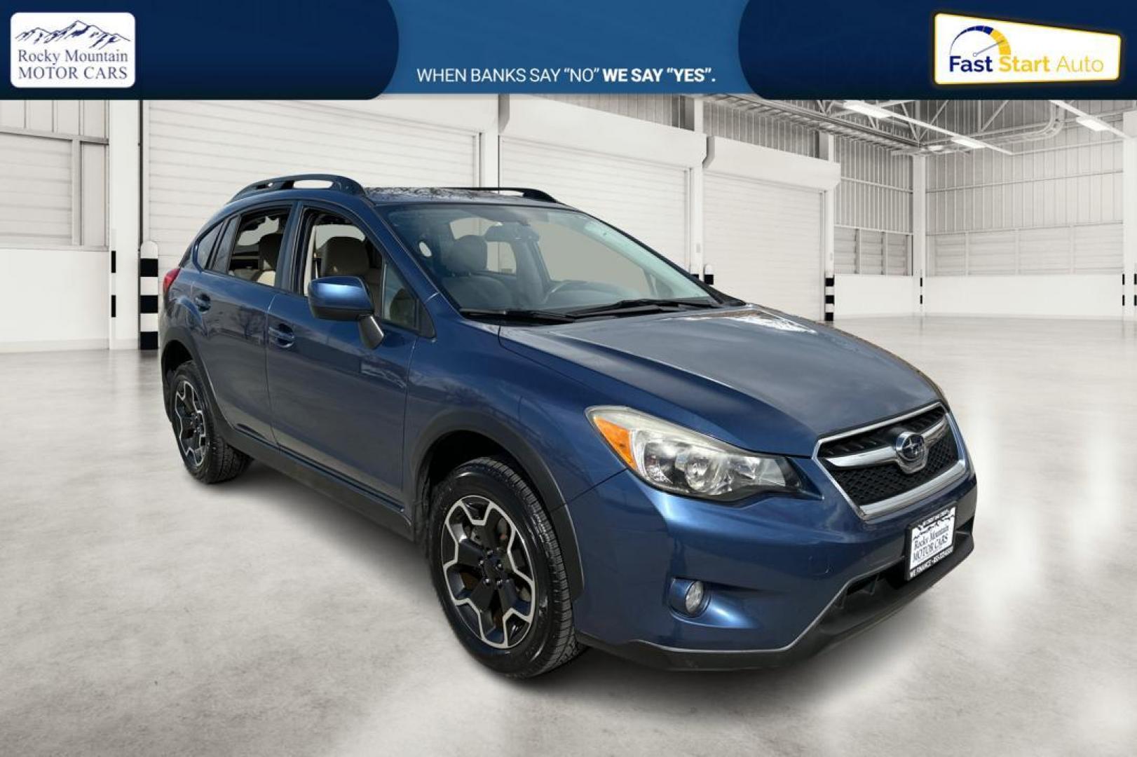 2013 Blue Subaru XV Crosstrek 2.0 Limited (JF2GPAGC2DH) with an 2.0L L4 DOHC 16V engine, Continuously Variable Transmission transmission, located at 767 S State Road, Pleasant Grove, UT, 84062, (801) 785-1058, 40.354839, -111.736687 - Photo#0