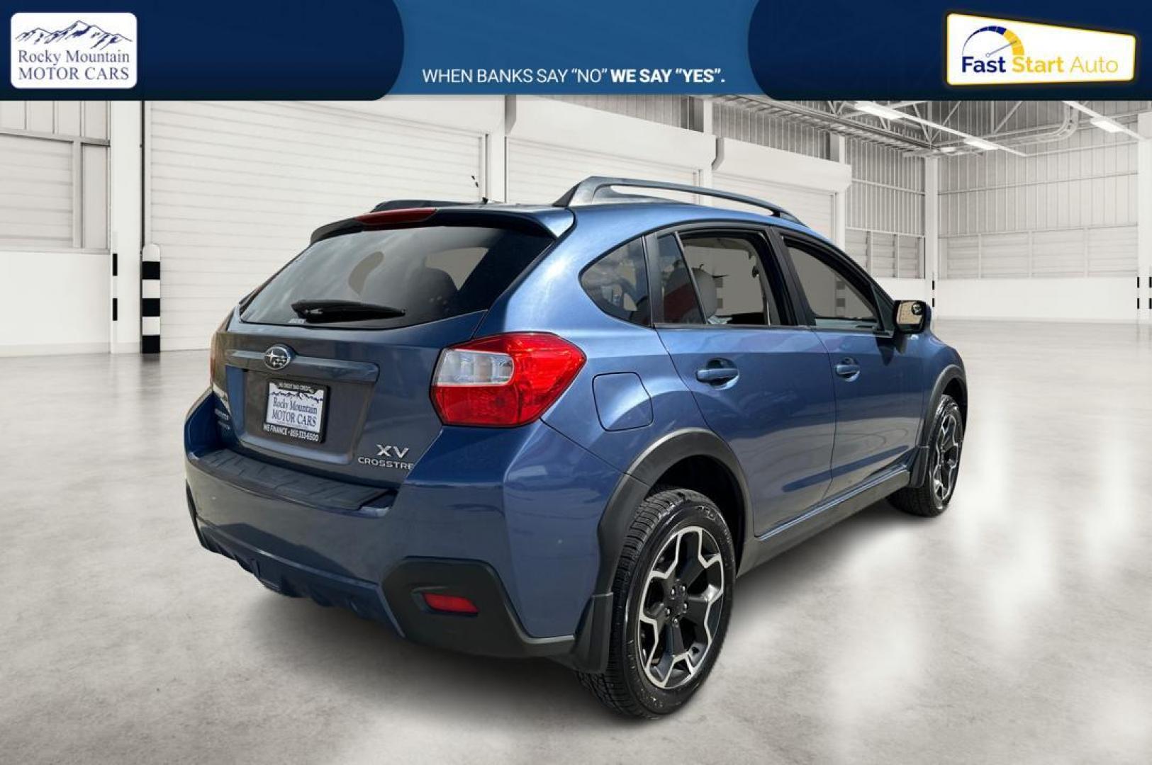 2013 Blue Subaru XV Crosstrek 2.0 Limited (JF2GPAGC2DH) with an 2.0L L4 DOHC 16V engine, Continuously Variable Transmission transmission, located at 767 S State Road, Pleasant Grove, UT, 84062, (801) 785-1058, 40.354839, -111.736687 - Photo#2