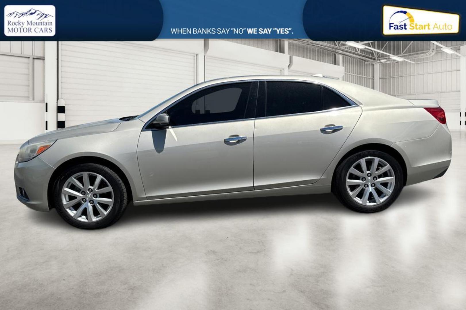 2014 Beige Chevrolet Malibu 1TZ (1G11H5SL8EF) with an 2.5L L4 DOHC 16V engine, 6-Speed Automatic transmission, located at 7755 State Street, Midvale, UT, 84047, (801) 753-9063, 40.610329, -111.890656 - Photo#5