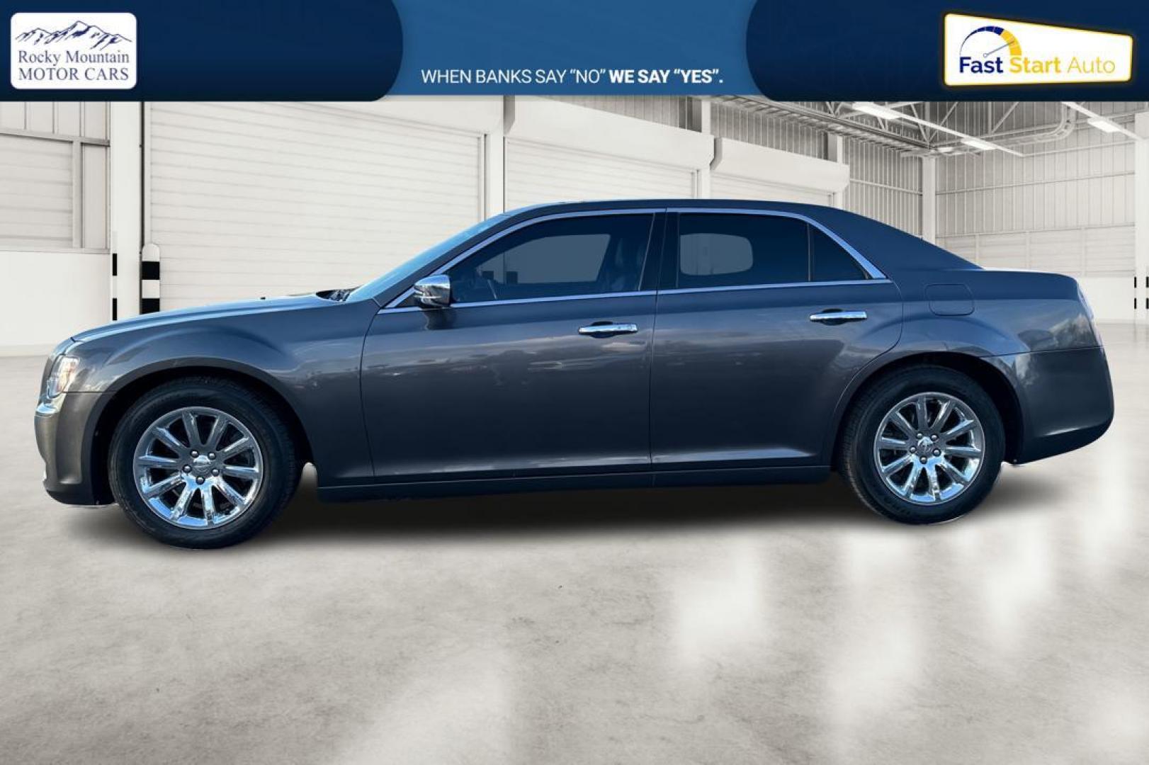 2014 Gray Chrysler 300 C RWD (2C3CCAET3EH) with an 5.7L V8 OHV 16V engine, 5-Speed Automatic transmission, located at 7755 State Street, Midvale, UT, 84047, (801) 753-9063, 40.610329, -111.890656 - Photo#6