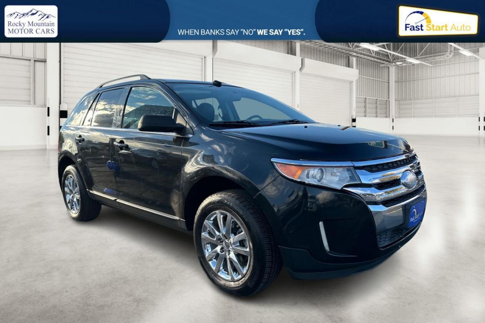 2014 Black Ford Edge Limited AWD (2FMDK4KCXEB) with an 3.5L V6 DOHC 24V engine, 6-Speed Automatic transmission, located at 7755 State Street, Midvale, UT, 84047, (801) 753-9063, 40.610329, -111.890656 - Photo#0