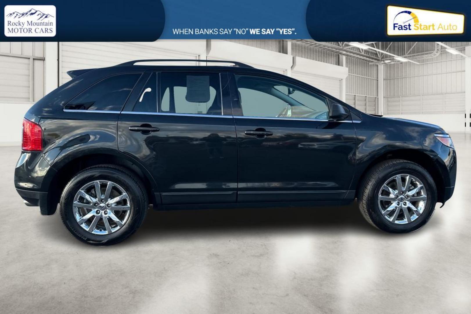 2014 Black Ford Edge Limited AWD (2FMDK4KCXEB) with an 3.5L V6 DOHC 24V engine, 6-Speed Automatic transmission, located at 7755 State Street, Midvale, UT, 84047, (801) 753-9063, 40.610329, -111.890656 - Photo#1