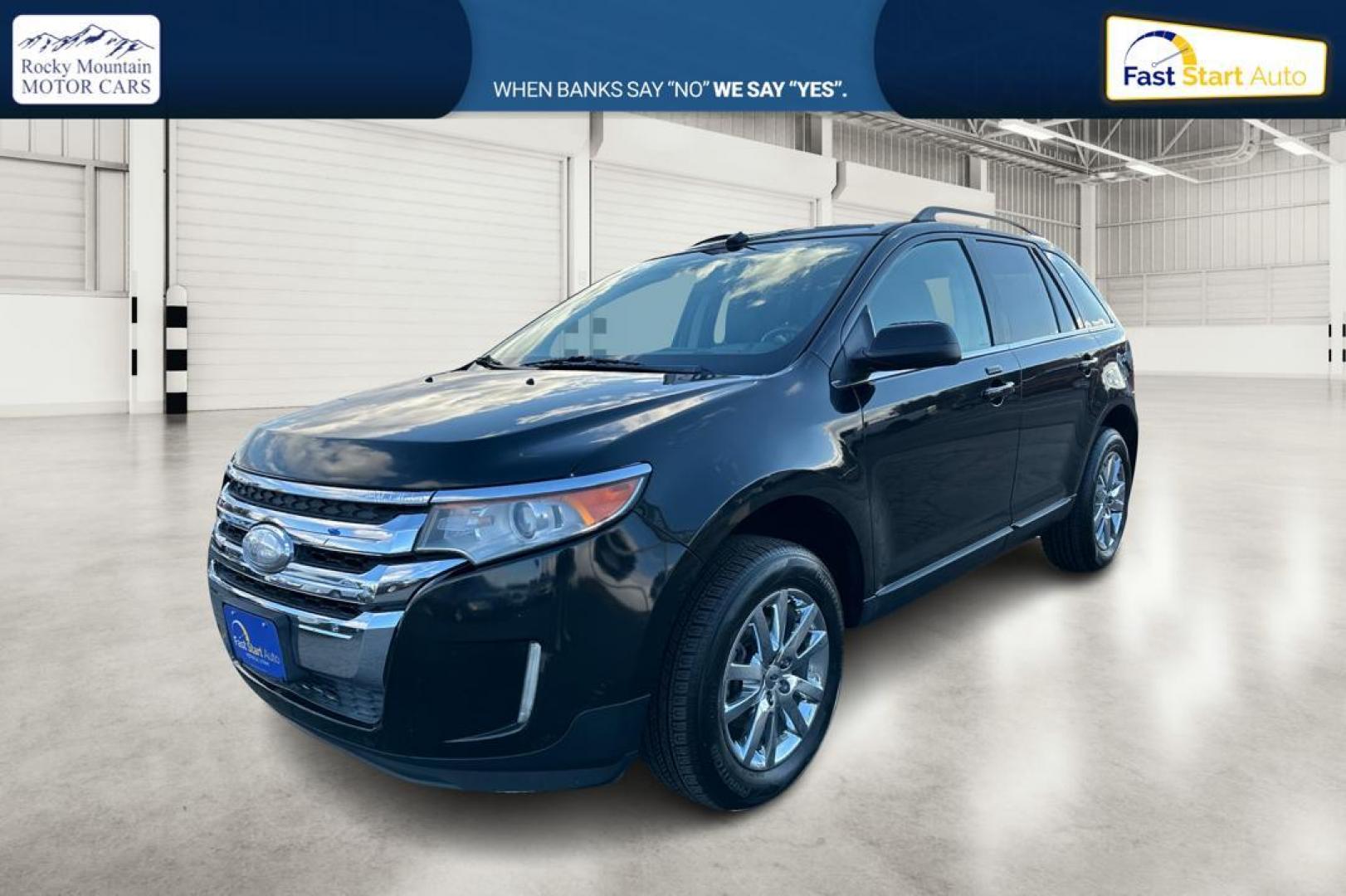 2014 Black Ford Edge Limited AWD (2FMDK4KCXEB) with an 3.5L V6 DOHC 24V engine, 6-Speed Automatic transmission, located at 7755 State Street, Midvale, UT, 84047, (801) 753-9063, 40.610329, -111.890656 - Photo#8