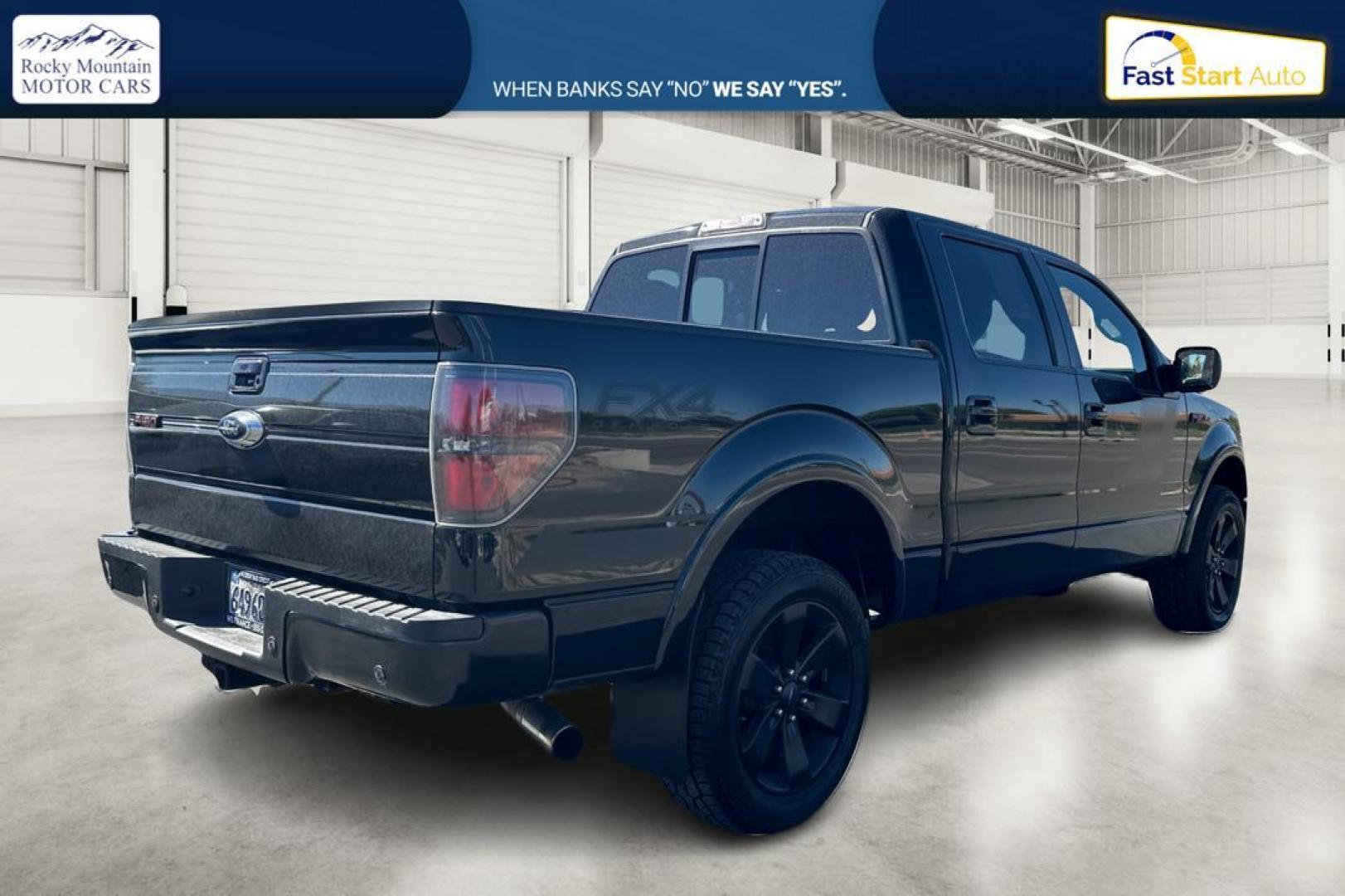 2014 Black Ford F-150 XL SuperCrew 5.5-ft. Bed 4WD (1FTFW1EF9EF) with an 5.0L V8 engine, 6-Speed Automatic transmission, located at 7755 State Street, Midvale, UT, 84047, (801) 753-9063, 40.610329, -111.890656 - Photo#2