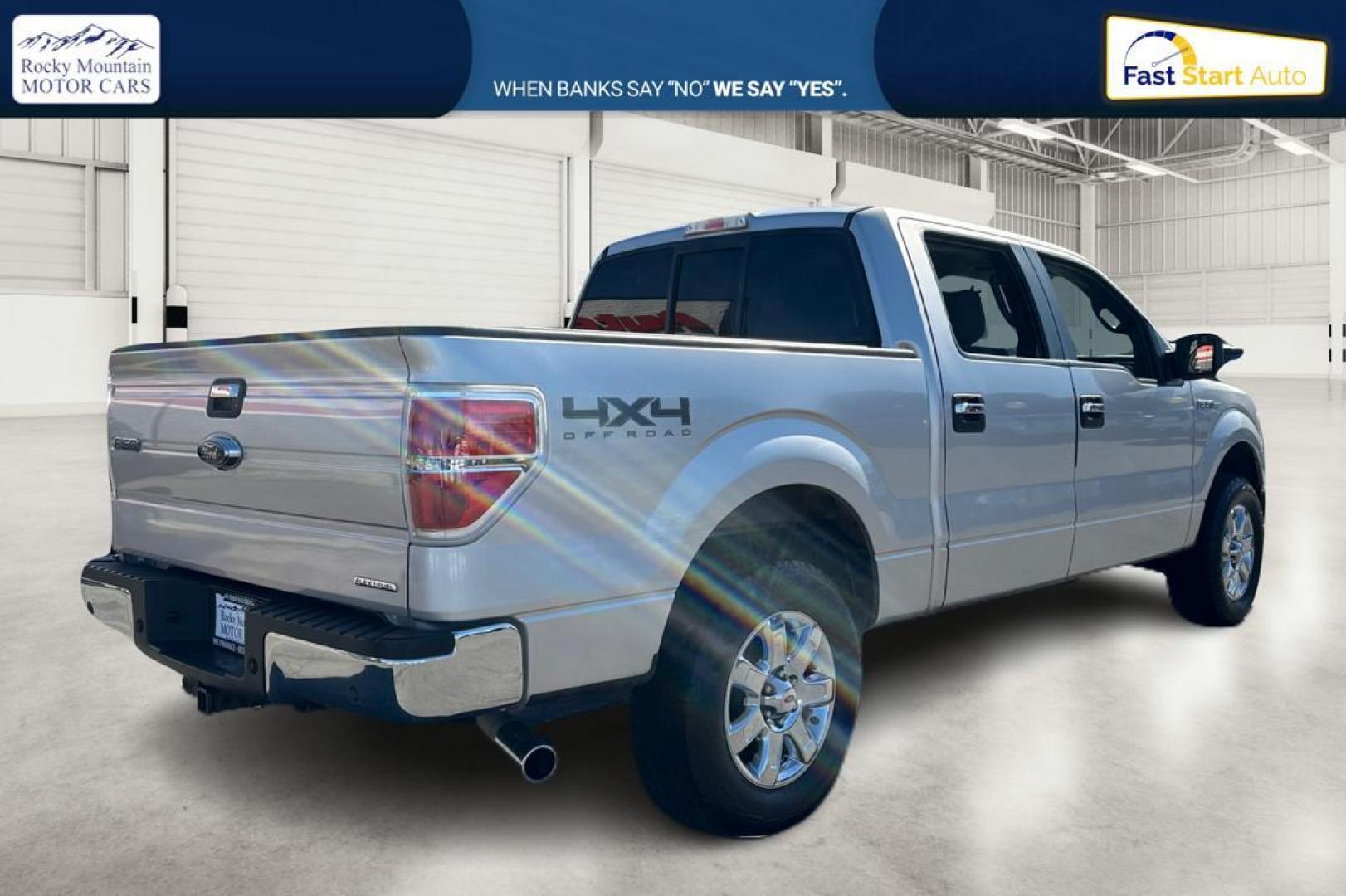 2014 Silver Ford F-150 XL SuperCrew 5.5-ft. Bed 4WD (1FTFW1EF9EK) with an 5.0L V8 engine, 6-Speed Automatic transmission, located at 767 S State Road, Pleasant Grove, UT, 84062, (801) 785-1058, 40.354839, -111.736687 - Photo#2