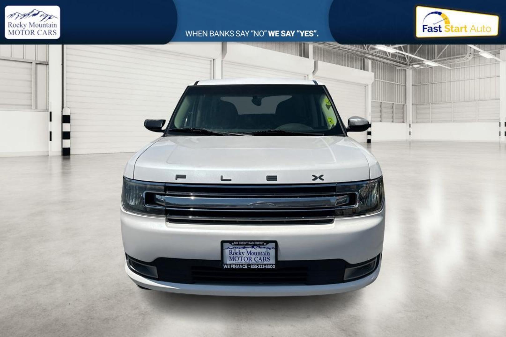 2014 White Ford Flex SEL FWD (2FMGK5C82EB) with an 3.5L V6 DOHC 24V engine, 6-Speed Automatic Overdrive transmission, located at 7755 State Street, Midvale, UT, 84047, (801) 753-9063, 40.610329, -111.890656 - Photo#7