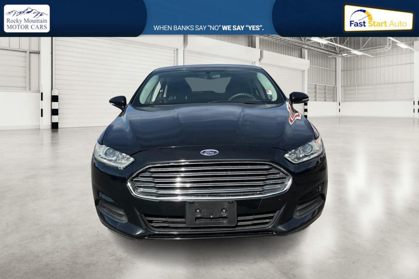 2014 Black Ford Fusion SE (3FA6P0HD1ER) with an 1.5L L4 DOHC 16V engine, Automatic, 6-Spd transmission, located at 767 S State Road, Pleasant Grove, UT, 84062, (801) 785-1058, 40.354839, -111.736687 - Photo#9