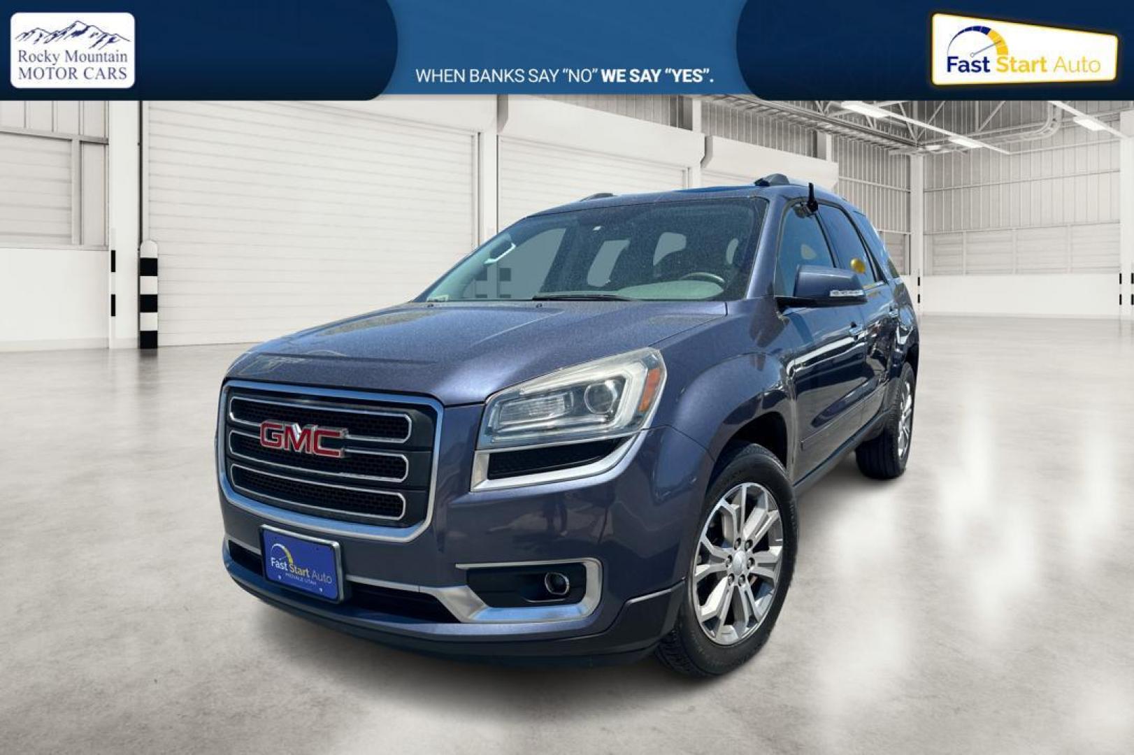 2014 Blue GMC Acadia SLT-1 FWD (1GKKRRKD9EJ) with an 3.6L V6 DOHC 24V engine, 6-Speed Automatic transmission, located at 7755 State Street, Midvale, UT, 84047, (801) 753-9063, 40.610329, -111.890656 - Photo#6