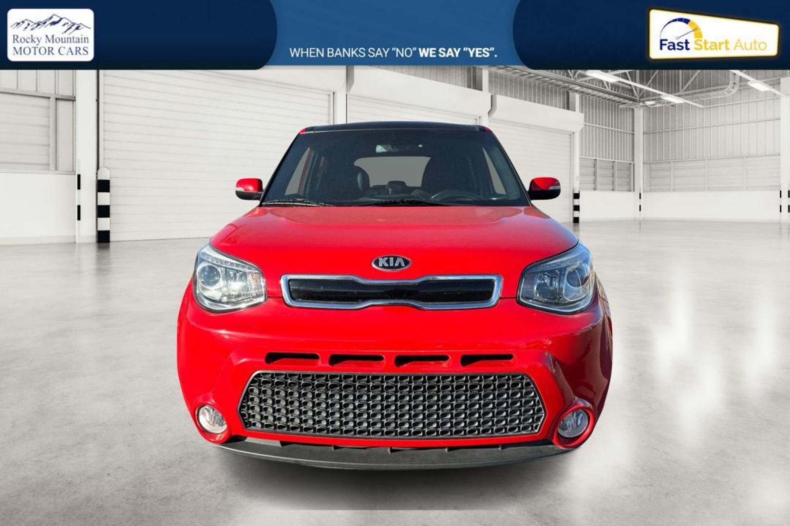 2014 Red Kia Soul ! (KNDJX3A58E7) with an 2.0L L4 DOHC 16V engine, 6-Speed Automatic transmission, located at 7755 State Street, Midvale, UT, 84047, (801) 753-9063, 40.610329, -111.890656 - Photo#9