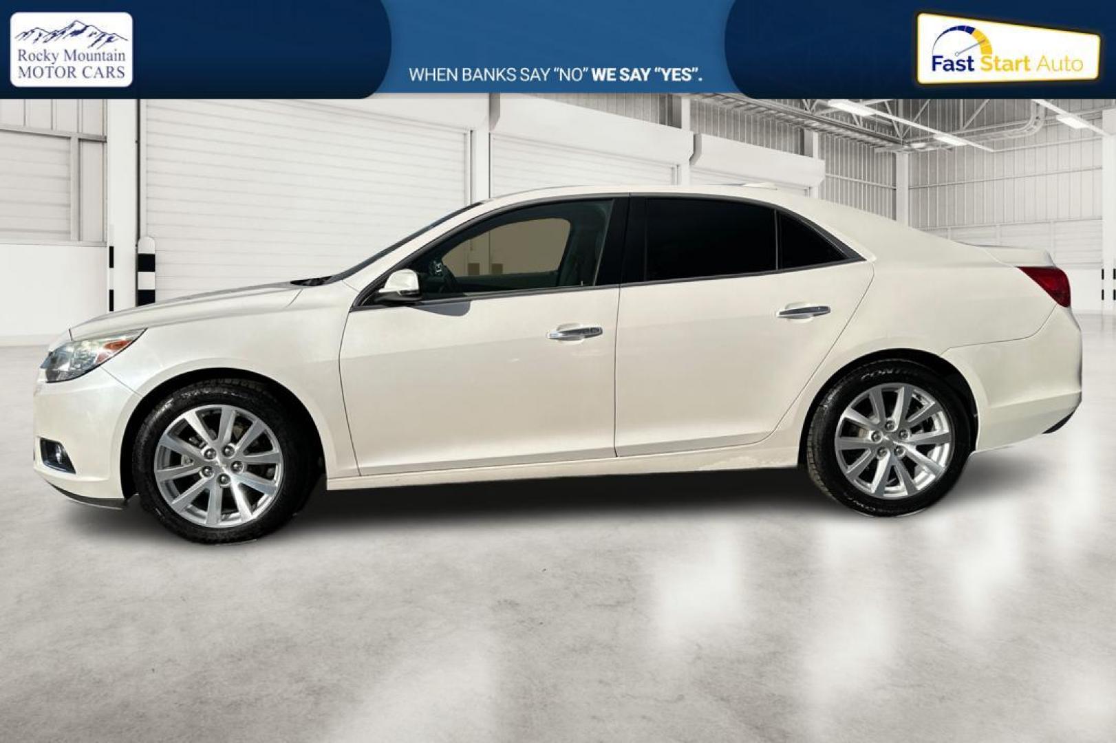 2015 White Chevrolet Malibu 1LTZ (1G11F5SL4FF) with an 2.5L L4 DOHC 16V engine, 6-Speed Automatic transmission, located at 7755 State Street, Midvale, UT, 84047, (801) 753-9063, 40.610329, -111.890656 - Photo#6