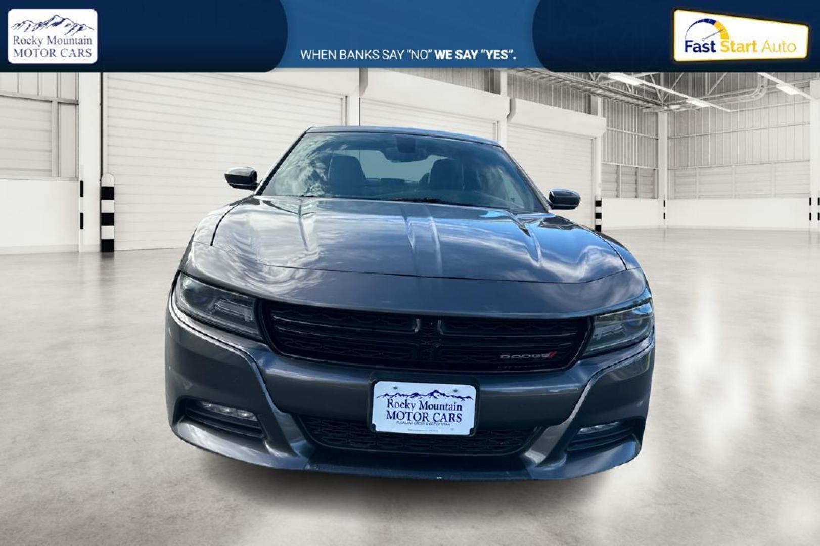 2015 Gray Dodge Charger R/T (2C3CDXCT0FH) with an 5.7L V8 OHV 16V engine, 8-Speed Automatic transmission, located at 7755 State Street, Midvale, UT, 84047, (801) 753-9063, 40.610329, -111.890656 - Photo#8