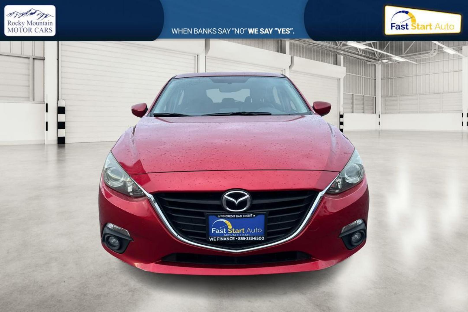 2015 Red Mazda MAZDA3 i Grand Touring AT 5-Door (JM1BM1M75F1) with an 2.0L L4 DOHC 16V engine, 6-Speed Automatic transmission, located at 7755 State Street, Midvale, UT, 84047, (801) 753-9063, 40.610329, -111.890656 - Photo#9