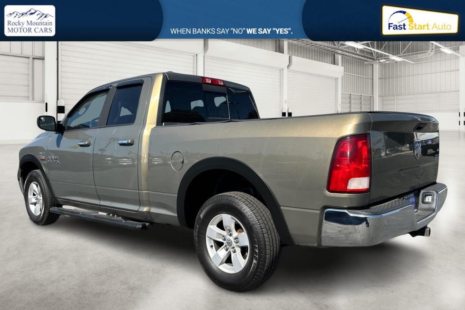 2015 Gold RAM 1500 SLT Quad Cab 4WD (1C6RR7GT8FS) with an 5.7L V8 OHV 16V engine, 6-Speed Automatic transmission, located at 7755 State Street, Midvale, UT, 84047, (801) 753-9063, 40.610329, -111.890656 - Photo#5