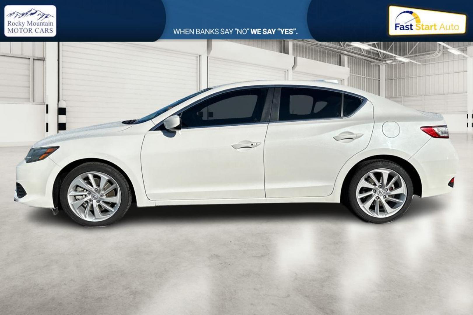 2016 White Acura ILX 8-Spd AT (19UDE2F39GA) with an 2.0L L4 16V DOHC engine, 8-Speed Automatic transmission, located at 344 S Washington Blvd, Ogden, UT, 84404, (801) 399-1799, 41.255482, -111.970848 - Photo#6