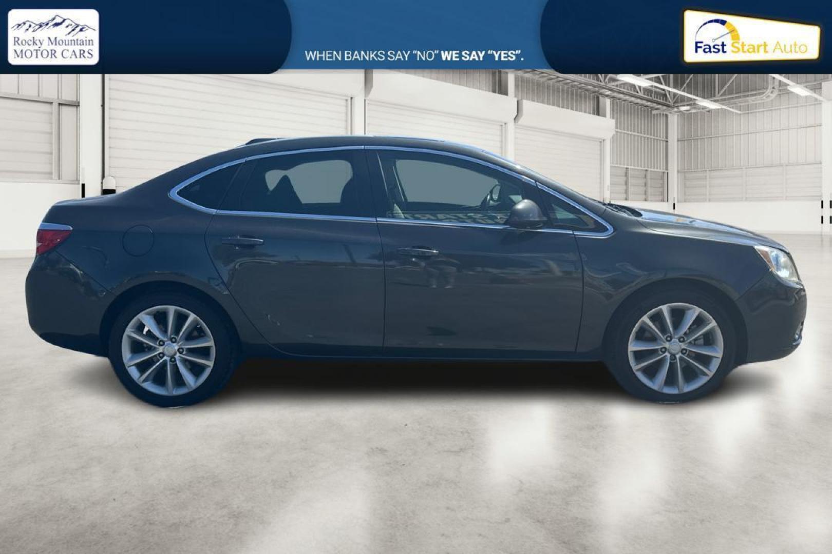 2016 Gray Buick Verano Convenience (1G4PR5SK1G4) with an 2.4L L4 DOHC 16V FFV engine, 6A transmission, located at 7755 State Street, Midvale, UT, 84047, (801) 753-9063, 40.610329, -111.890656 - Photo#1