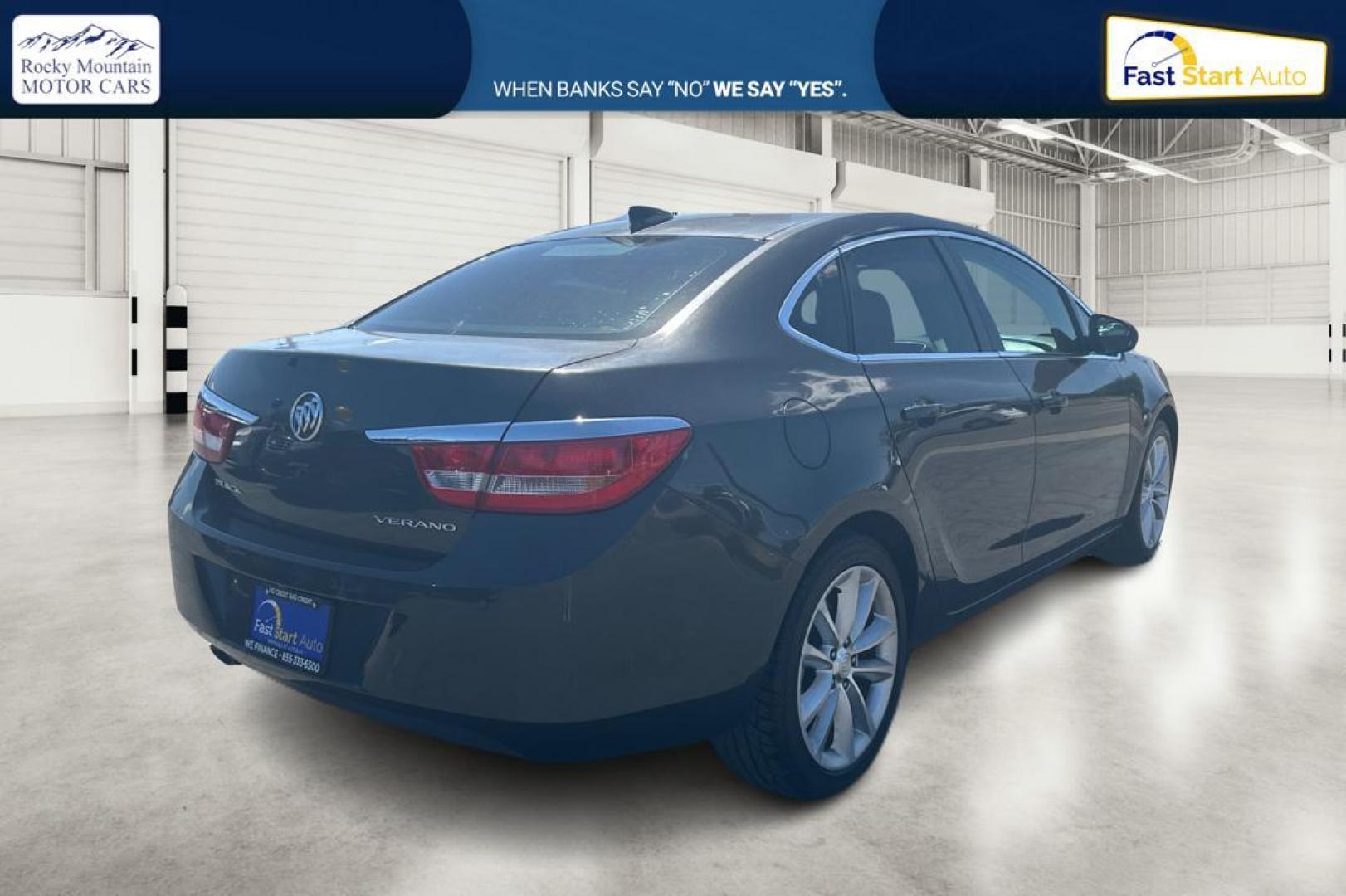 2016 Gray Buick Verano Convenience (1G4PR5SK1G4) with an 2.4L L4 DOHC 16V FFV engine, 6A transmission, located at 7755 State Street, Midvale, UT, 84047, (801) 753-9063, 40.610329, -111.890656 - Photo#2