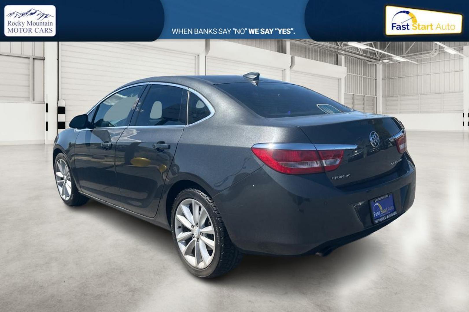 2016 Gray Buick Verano Convenience (1G4PR5SK1G4) with an 2.4L L4 DOHC 16V FFV engine, 6A transmission, located at 7755 State Street, Midvale, UT, 84047, (801) 753-9063, 40.610329, -111.890656 - Photo#4