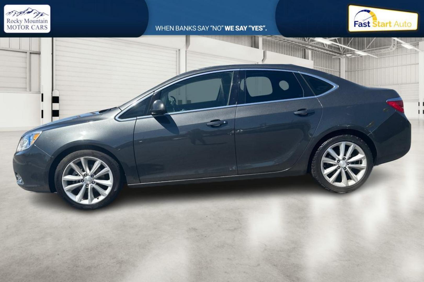 2016 Gray Buick Verano Convenience (1G4PR5SK1G4) with an 2.4L L4 DOHC 16V FFV engine, 6A transmission, located at 7755 State Street, Midvale, UT, 84047, (801) 753-9063, 40.610329, -111.890656 - Photo#5