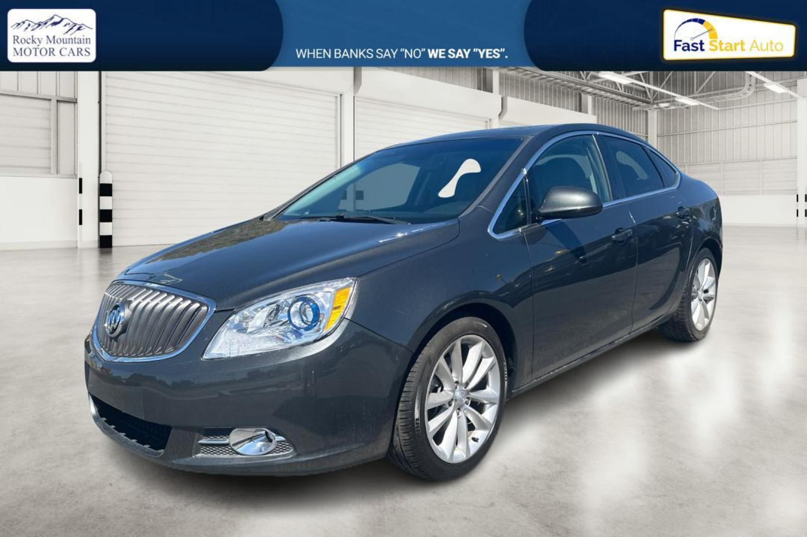 2016 Gray Buick Verano Convenience (1G4PR5SK1G4) with an 2.4L L4 DOHC 16V FFV engine, 6A transmission, located at 7755 State Street, Midvale, UT, 84047, (801) 753-9063, 40.610329, -111.890656 - Photo#6