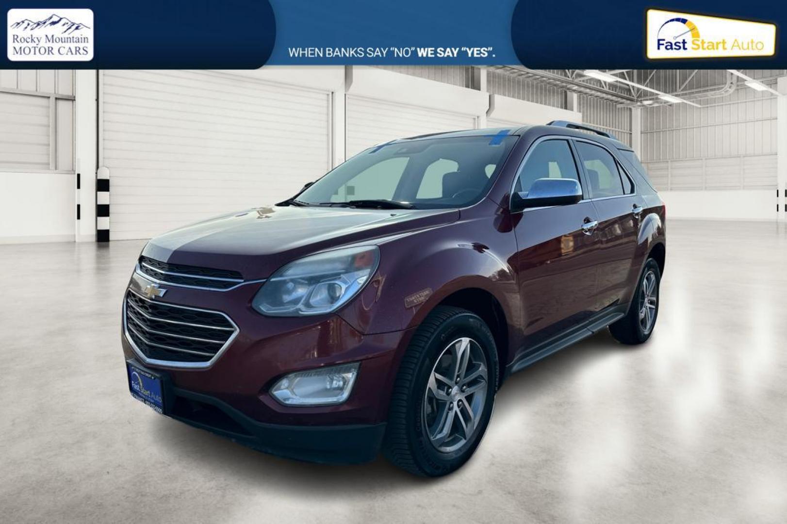 2016 Red Chevrolet Equinox LTZ AWD (2GNFLGE3XG6) with an 3.6L V6 DOHC 24V engine, 6A transmission, located at 7755 State Street, Midvale, UT, 84047, (801) 753-9063, 40.610329, -111.890656 - Photo#8