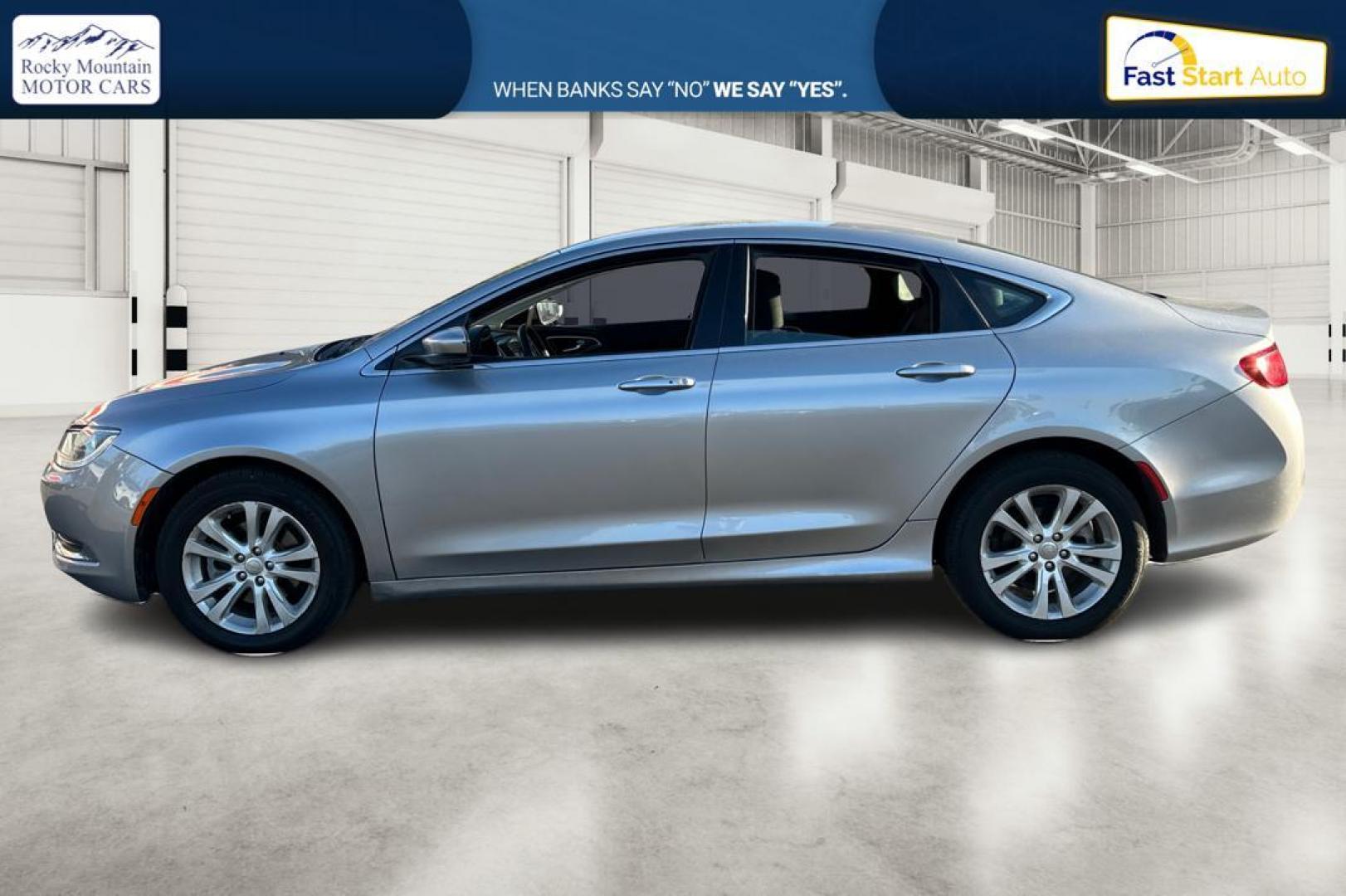 2016 Silver Chrysler 200 Limited (1C3CCCAB8GN) with an 2.4L L4 DOHC 16V engine, 9A transmission, located at 344 S Washington Blvd, Ogden, UT, 84404, (801) 399-1799, 41.255482, -111.970848 - Photo#6