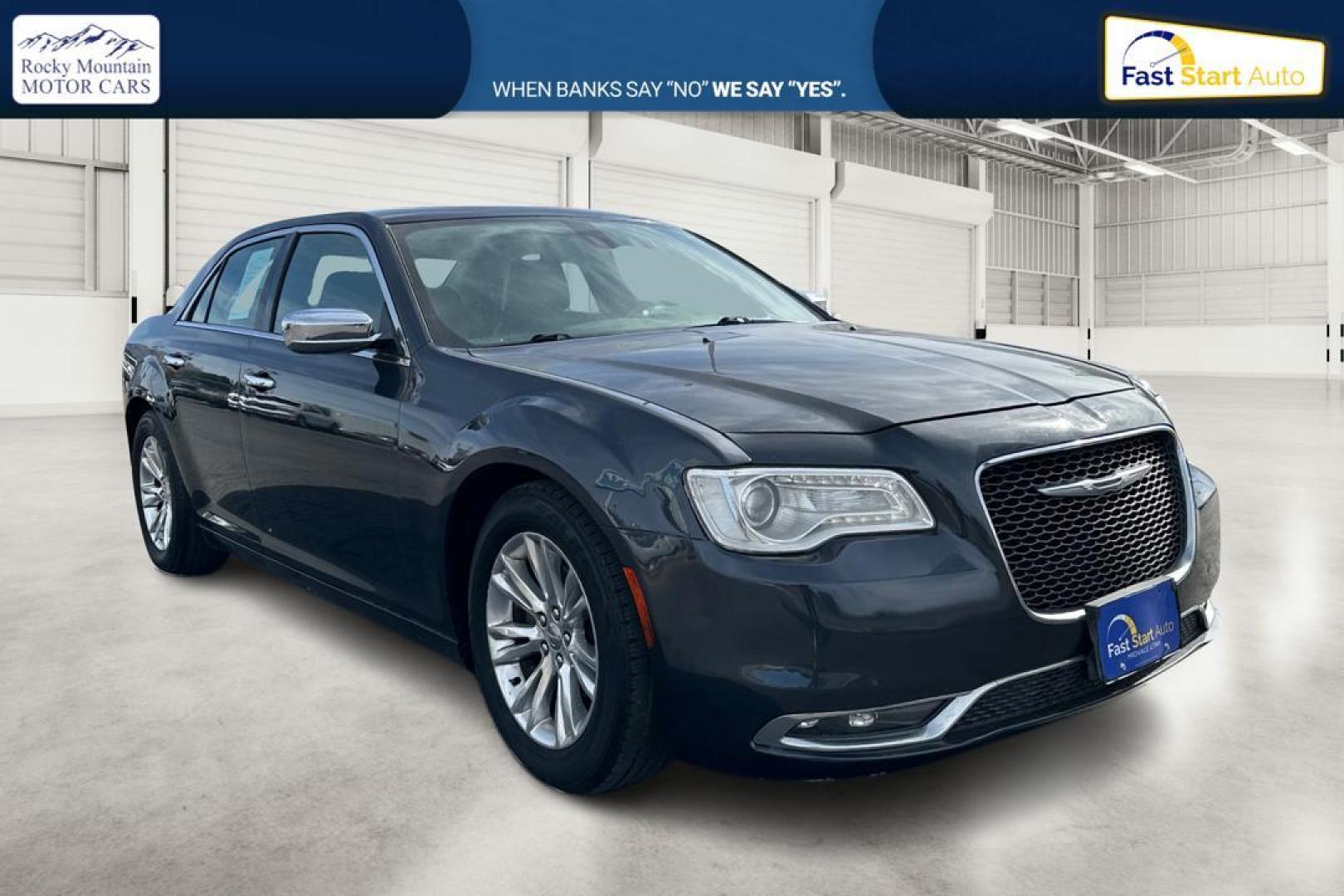 2016 Gray Chrysler 300 C RWD (2C3CCAEG4GH) with an 3.6L V6 SOHC 24V engine, 8A transmission, located at 7755 State Street, Midvale, UT, 84047, (801) 753-9063, 40.610329, -111.890656 - Photo#0