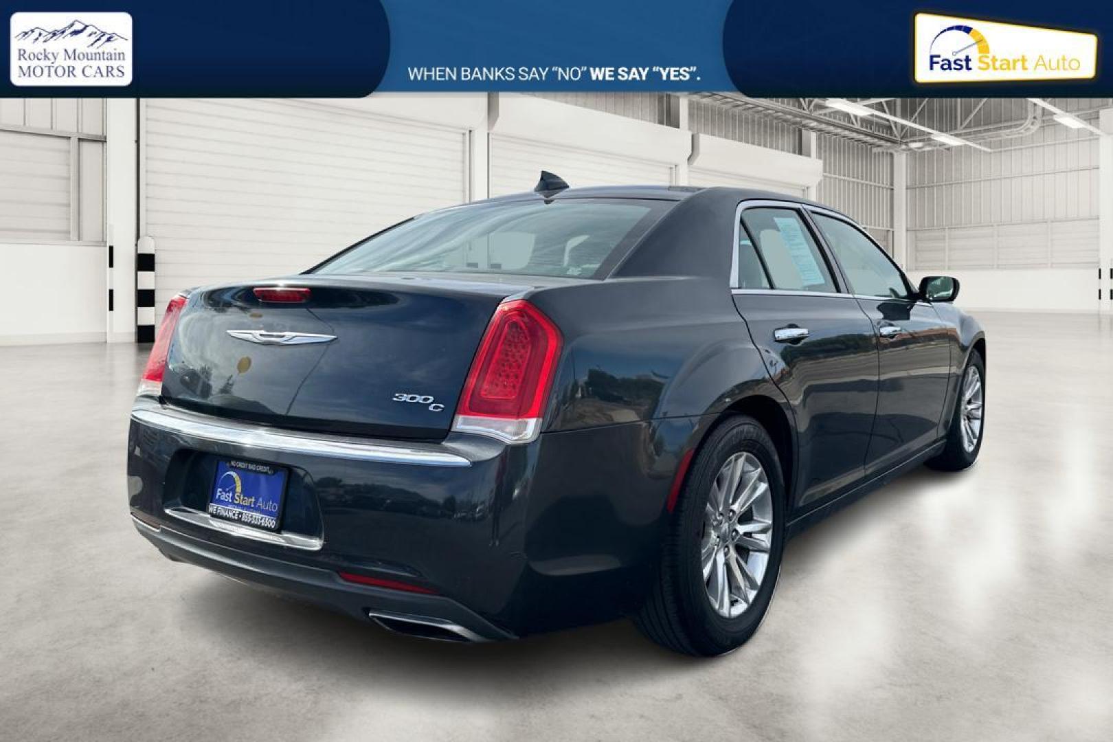 2016 Gray Chrysler 300 C RWD (2C3CCAEG4GH) with an 3.6L V6 SOHC 24V engine, 8A transmission, located at 7755 State Street, Midvale, UT, 84047, (801) 753-9063, 40.610329, -111.890656 - Photo#2