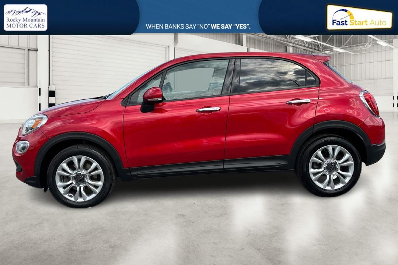 2016 Red Fiat 500x Easy (ZFBCFXBT3GP) with an 2.4L L4 engine, 9-Speed Automatic transmission, located at 7755 State Street, Midvale, UT, 84047, (801) 753-9063, 40.610329, -111.890656 - Photo#5